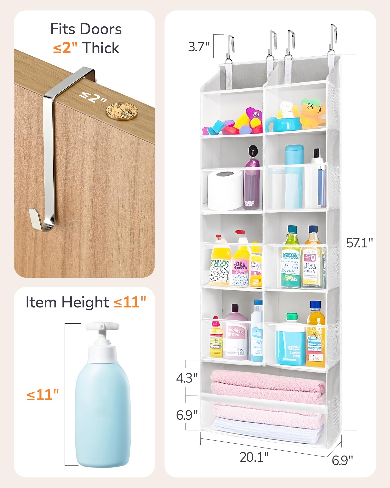 Over the Door Organizer
