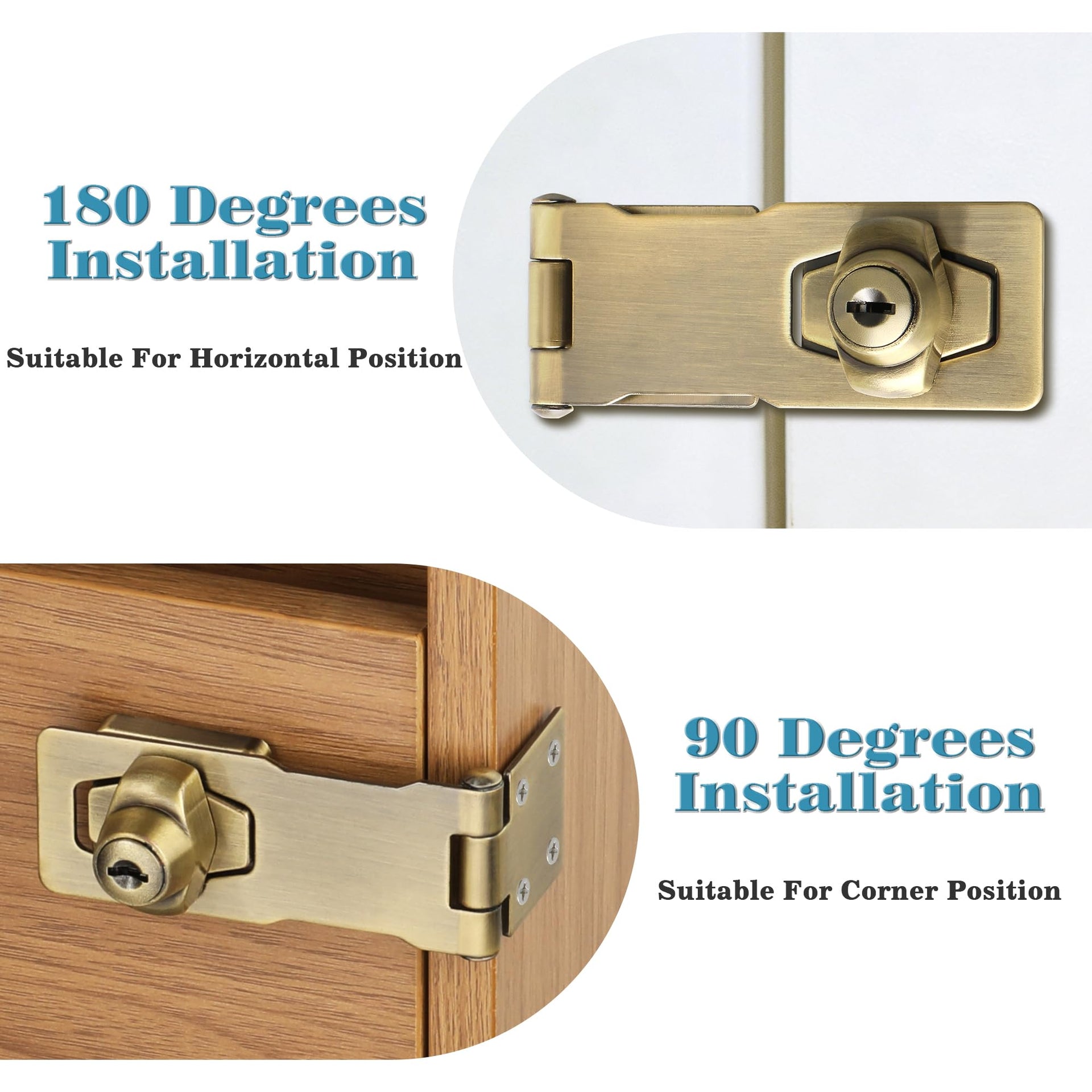 Keyed Hasp Latch