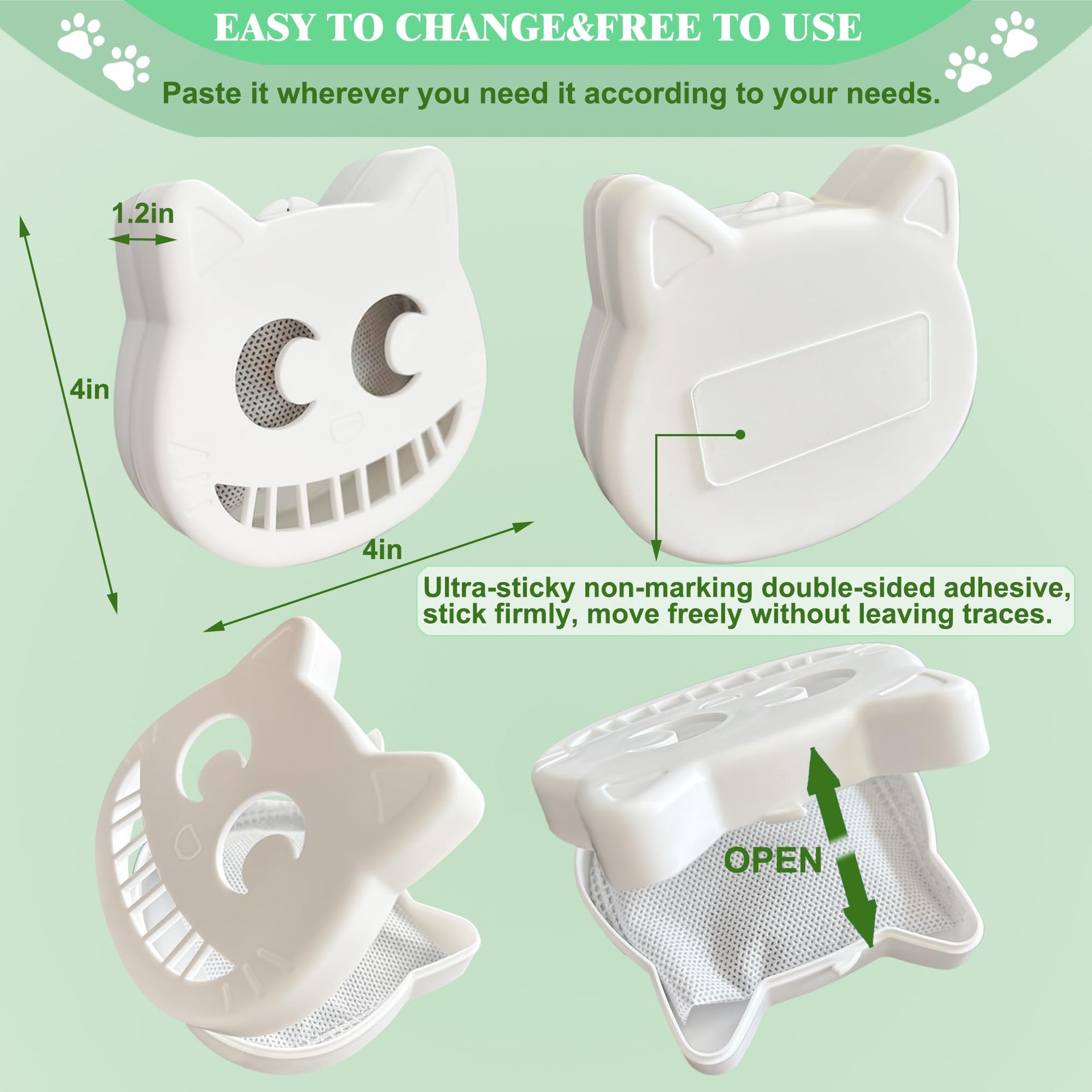 Unscented Cat Litter Box Deodorizer for Fumoi Automatic Litter Box