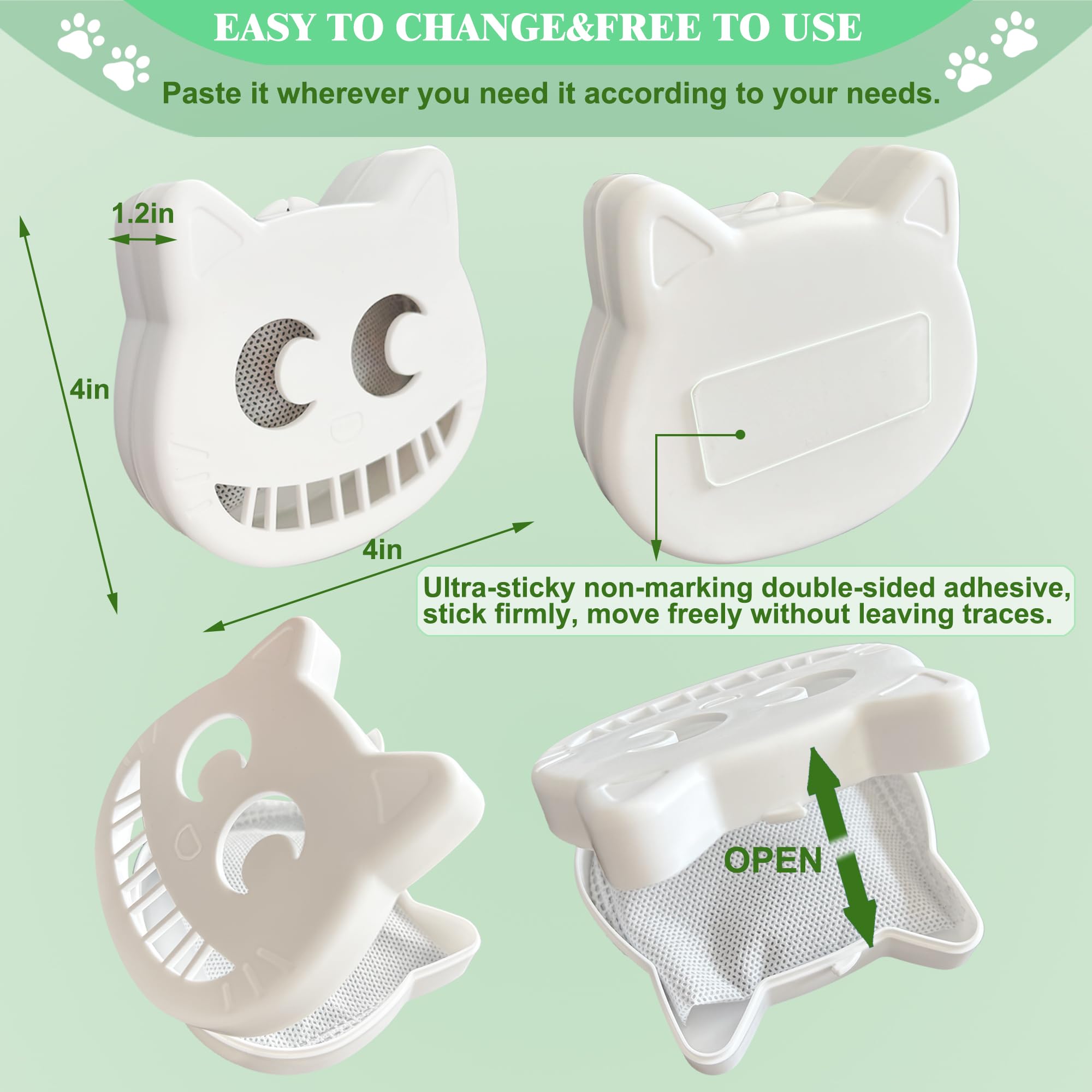 Unscented Cat Litter Box Deodorizer for Fumoi Automatic Litter Box
