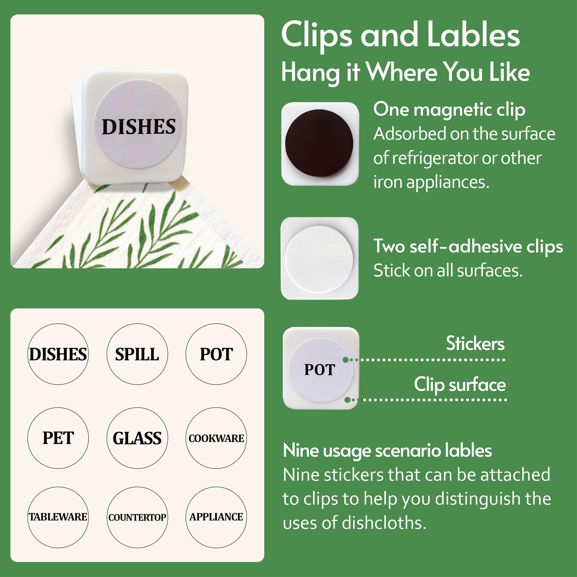 Swedish Dishcloths for Kitchen (8 Count)