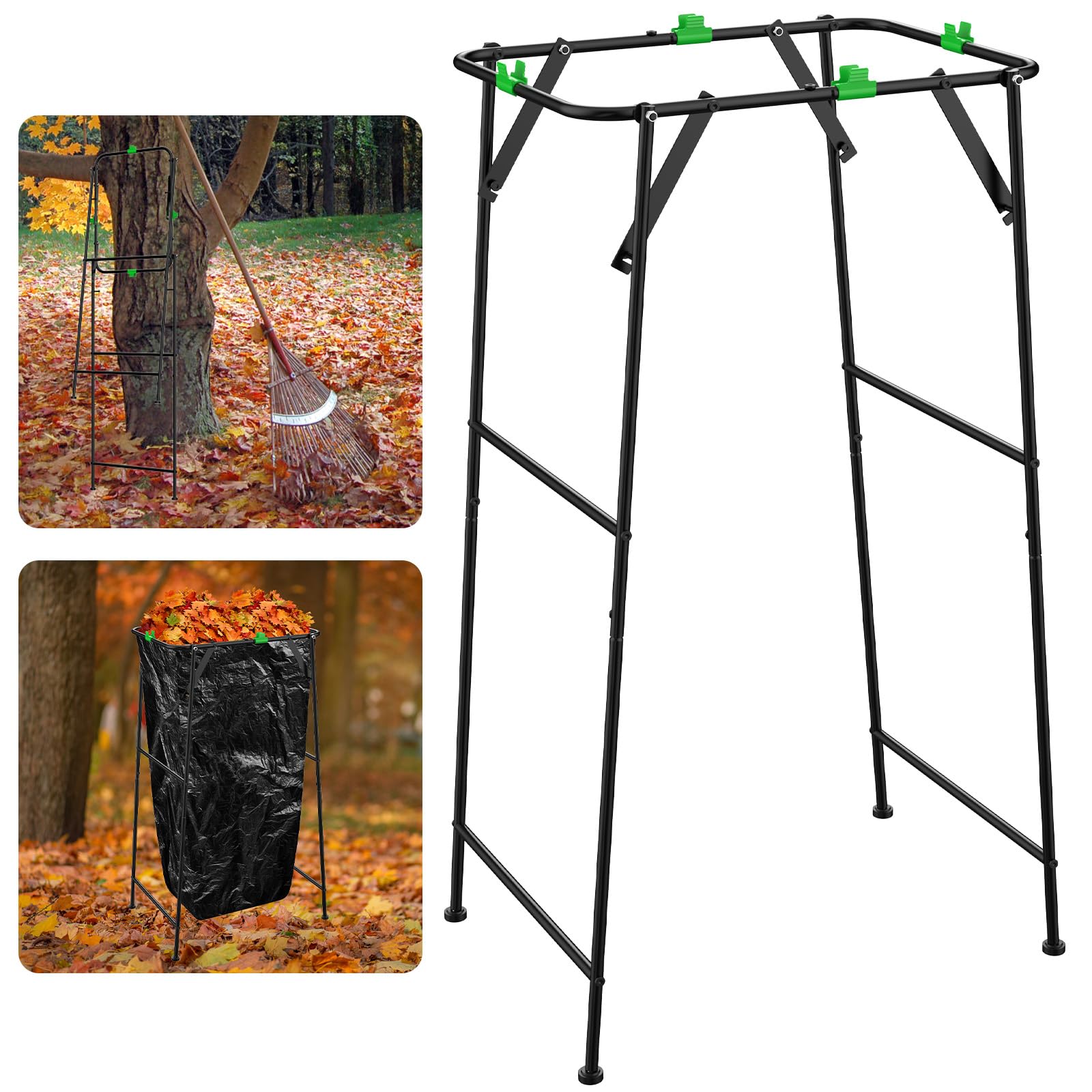 Foldable Trash Bag Holder Stand