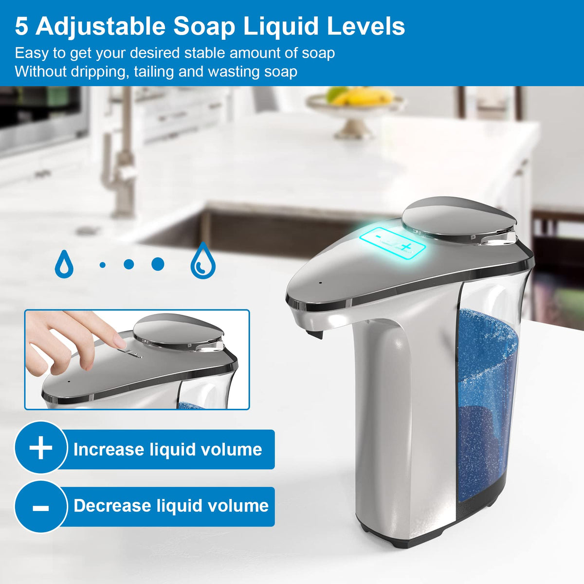 Automatic Soap Dispenser (2 Count)