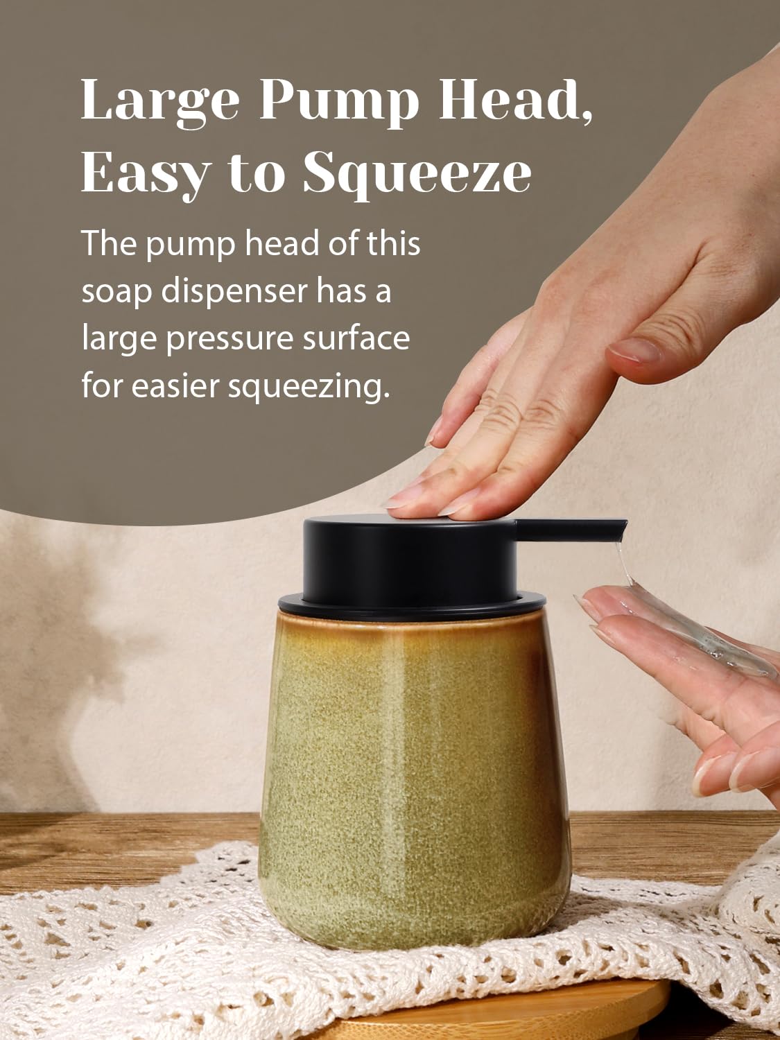 Ceramic Lotion Dispenser