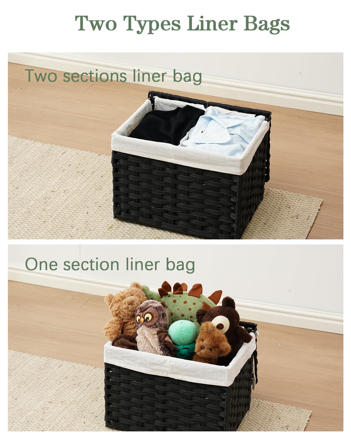 Storage Basket with Lid