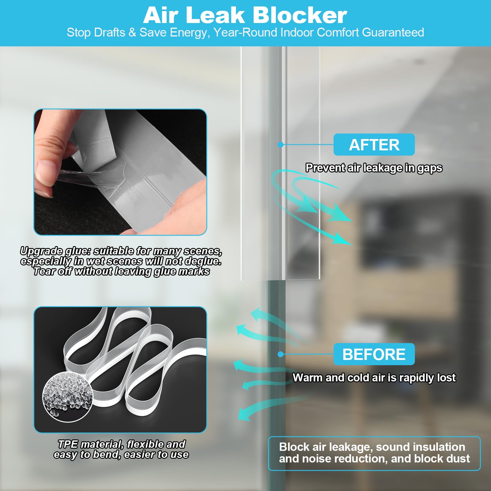 Weather Stripping Door Seal (40 Foot)