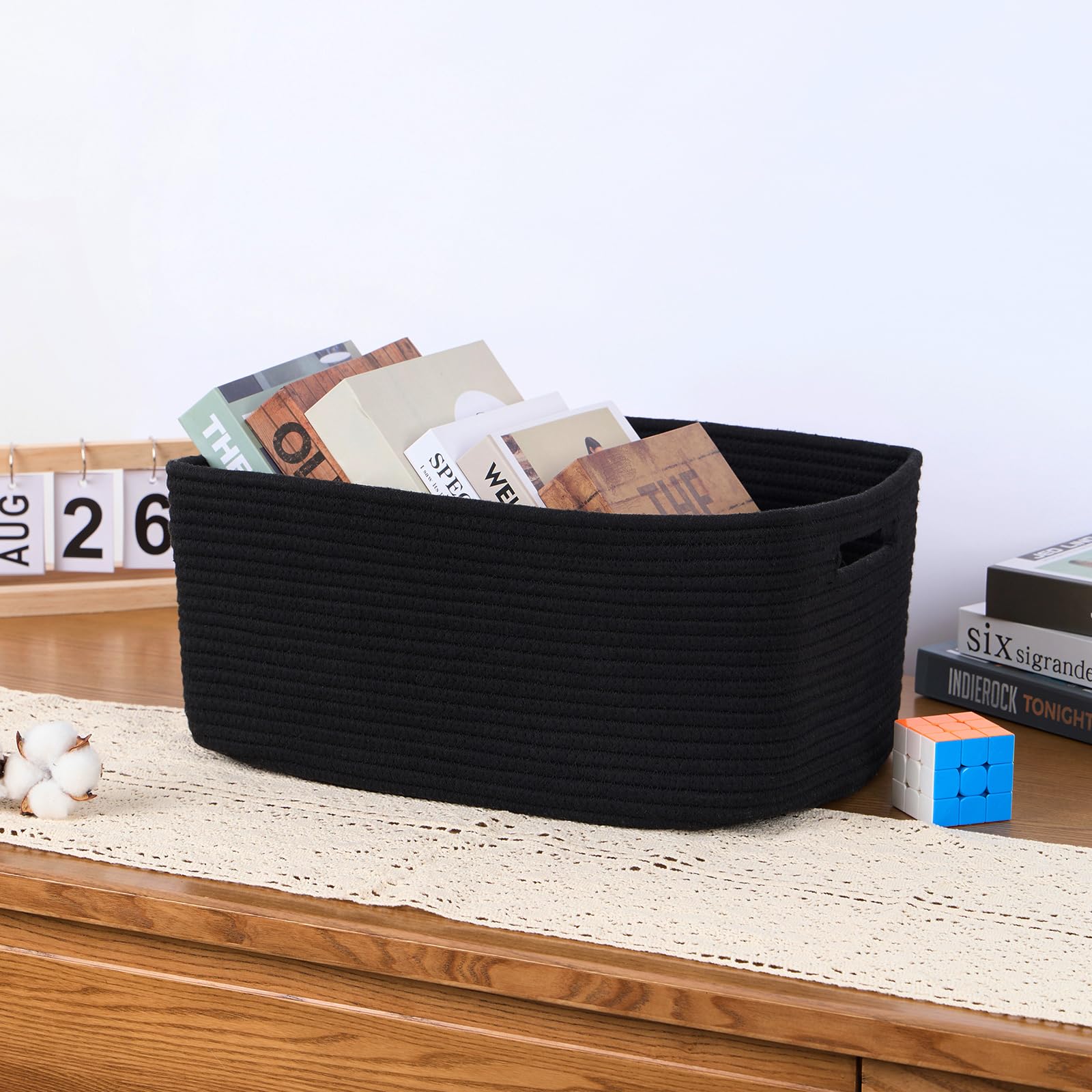 Large Storage Baskets for Organizing (4 Count)
