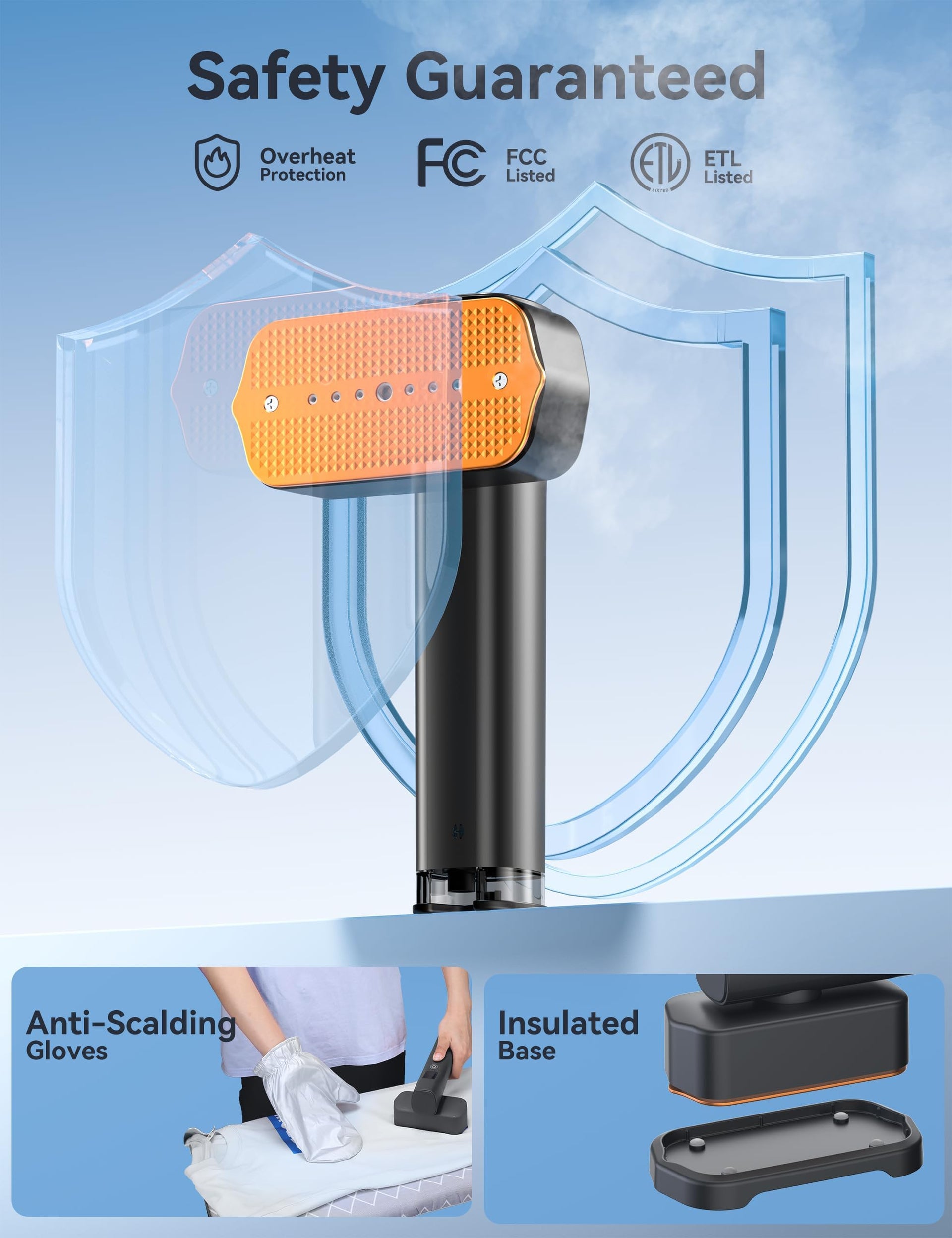 Steamer for Clothes Portable 2