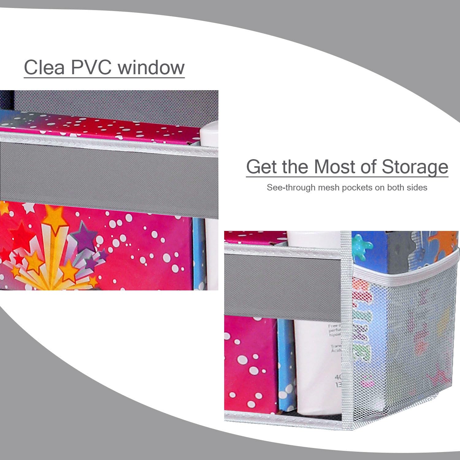 2 Pack Over the Door Storage Organizer (2 Count)