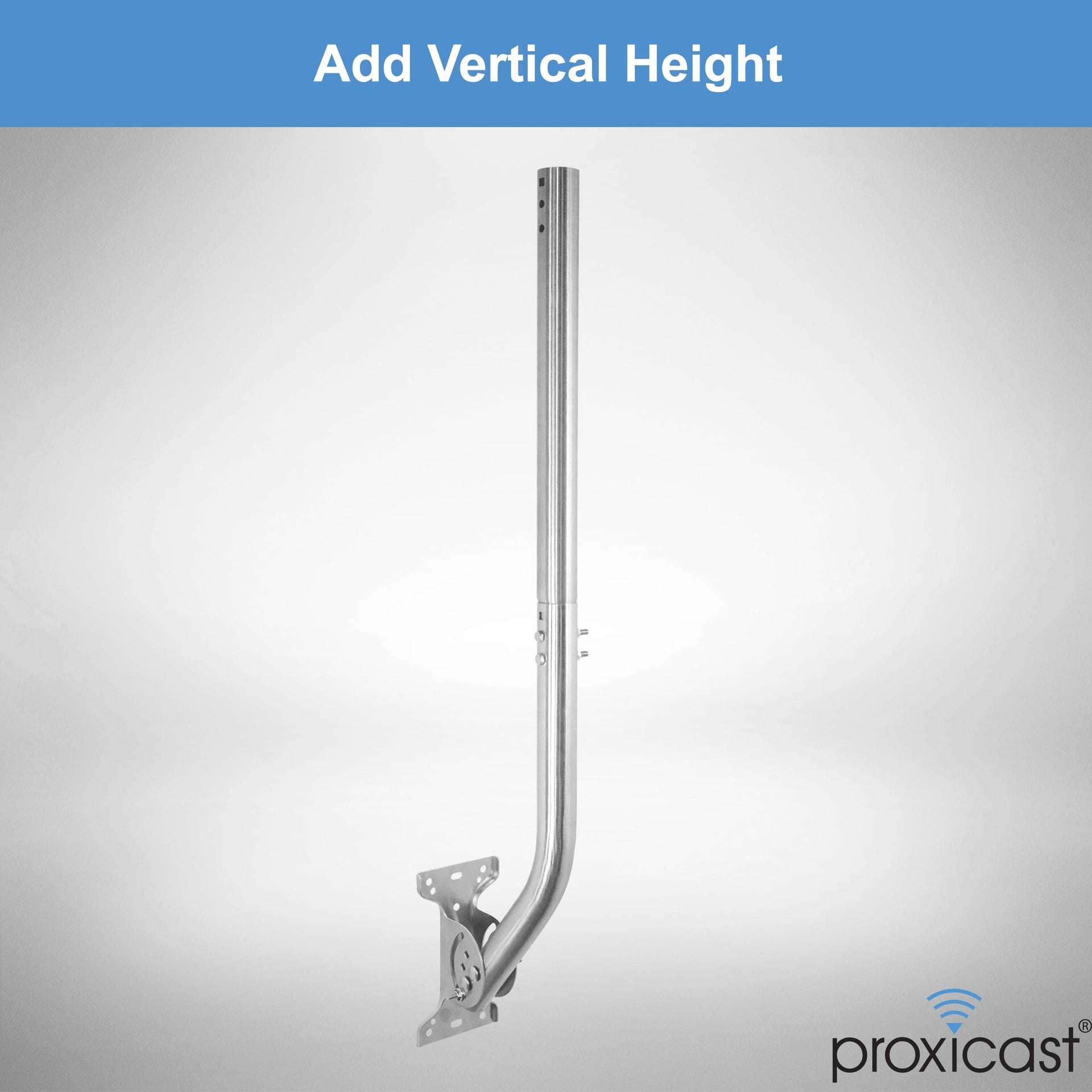 12 inch Stainless Steel Extension Pole for J