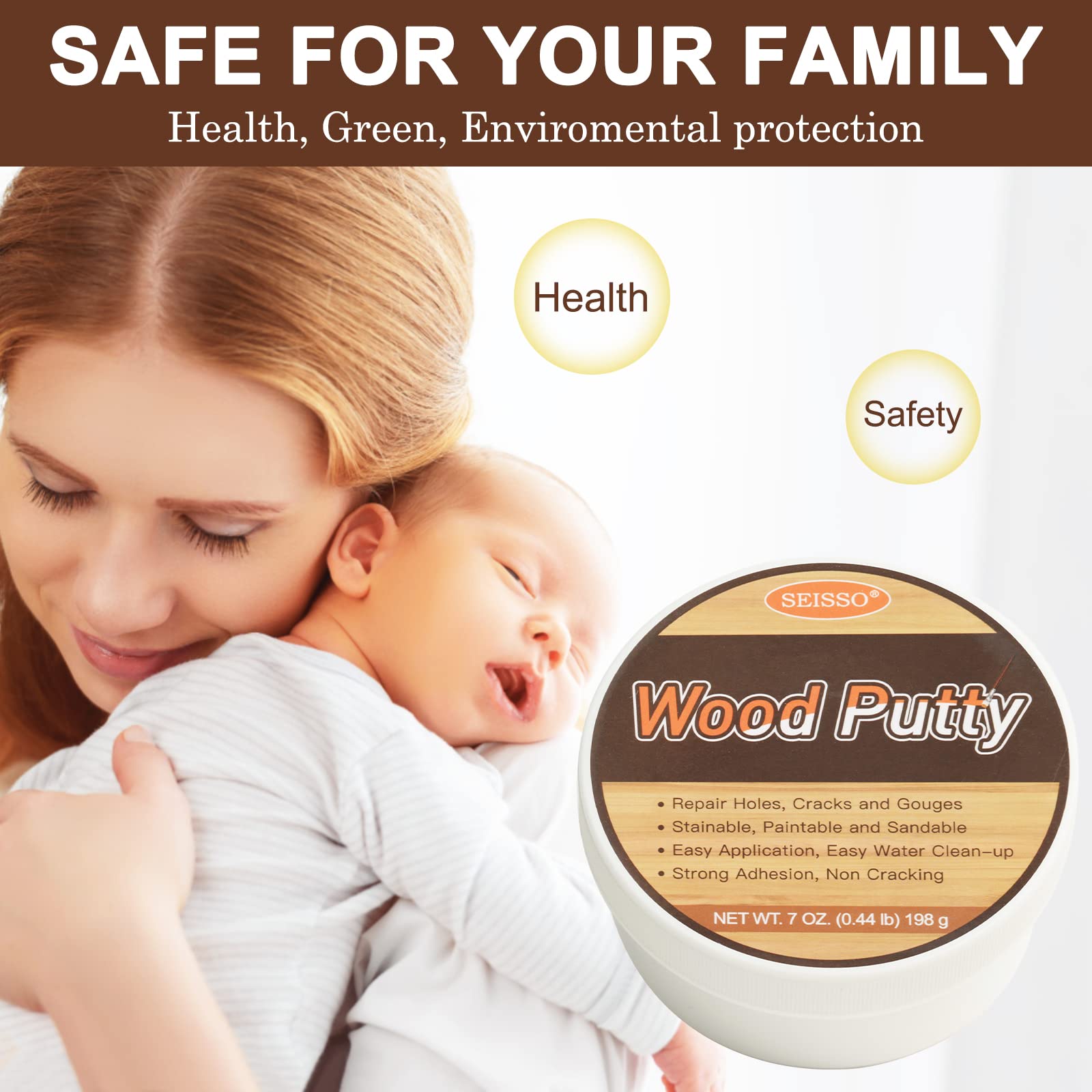 Wood Putty Water (7 Ounce)