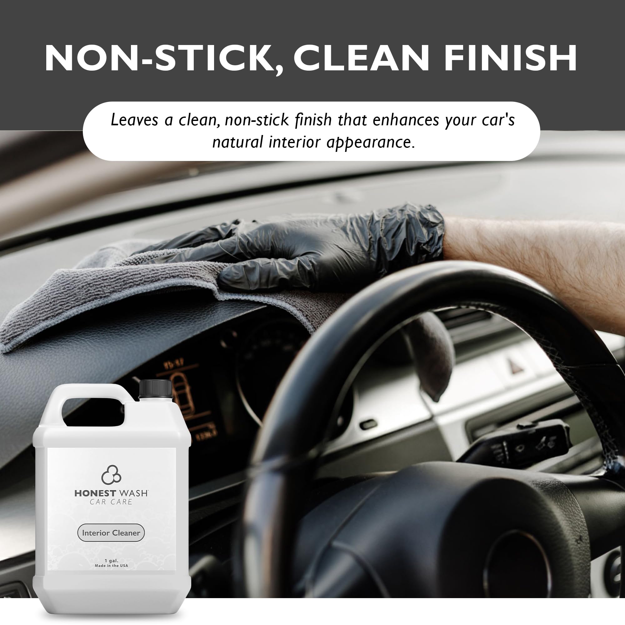 Interior Cleaner Cleans and Shines Rubber (128 Fl Oz)