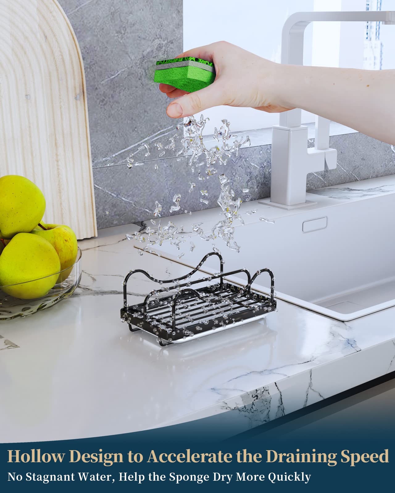 Sponge Holder for Kitchen Sink