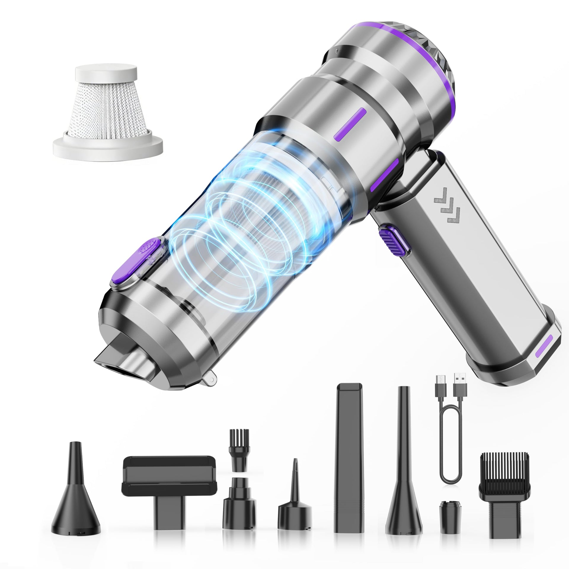 Portable Cordless Handheld Car Vacuum Cleaner