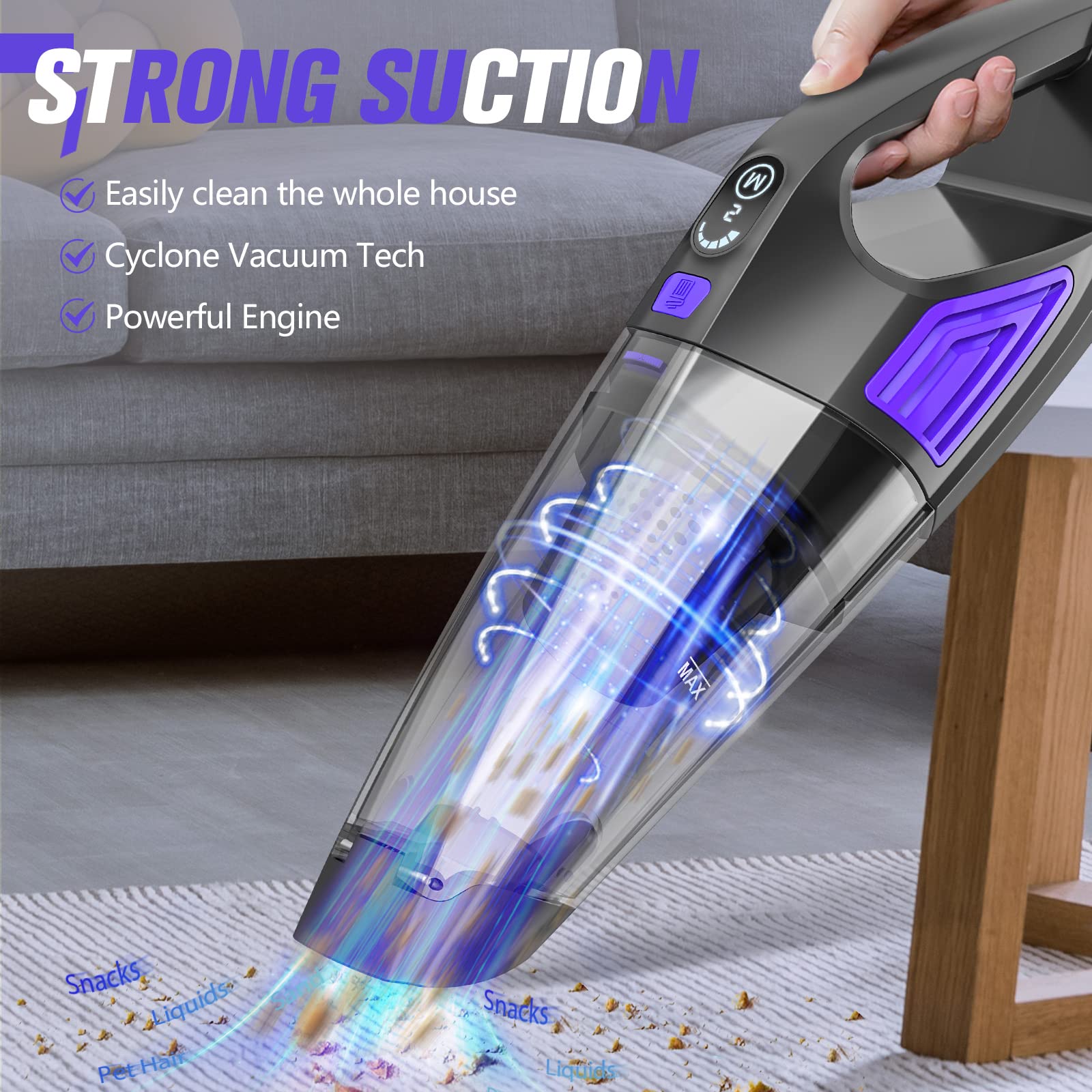 Handheld Vacuum Cordless Cleaner