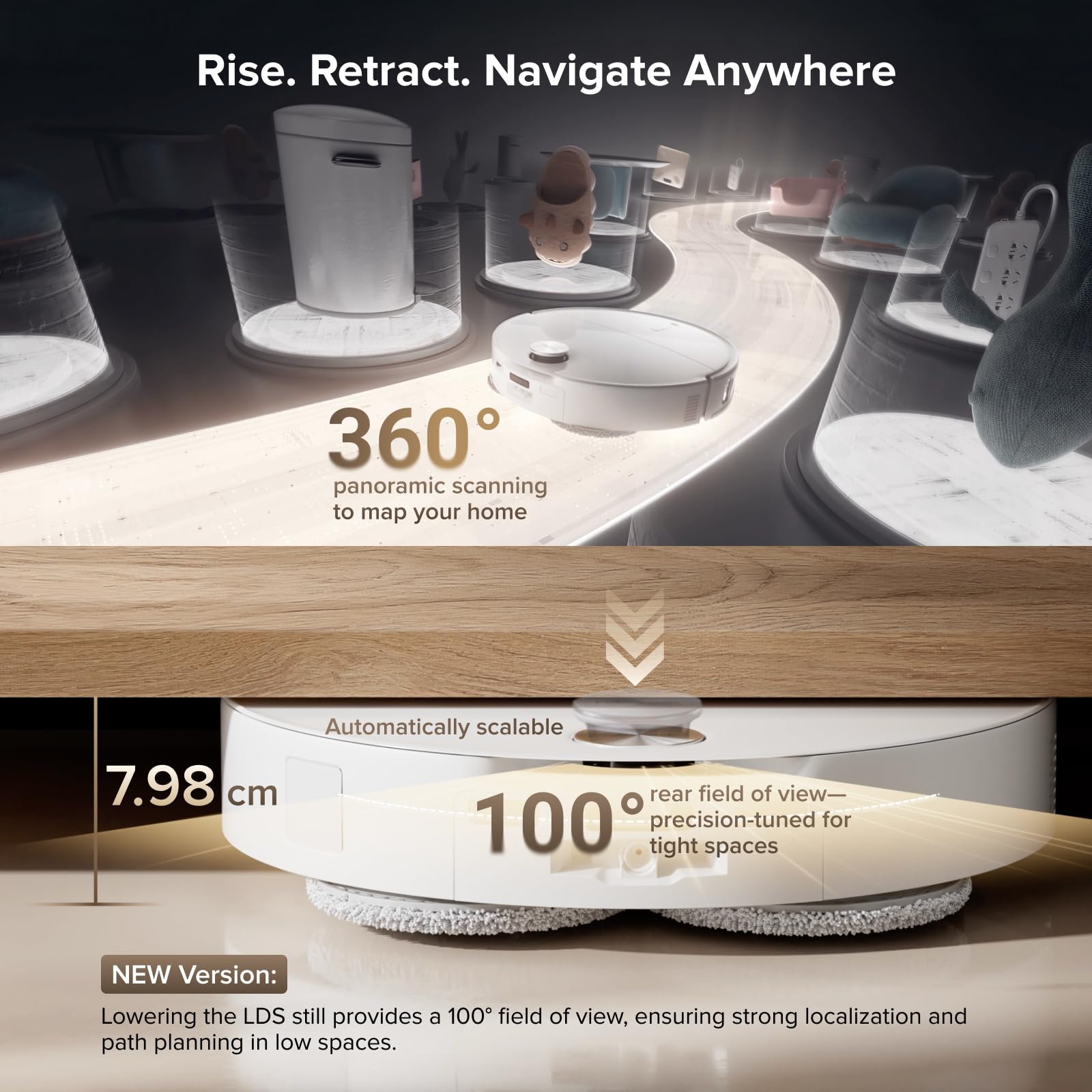 Qrevo CurvX Robot Vacuum and Mop
