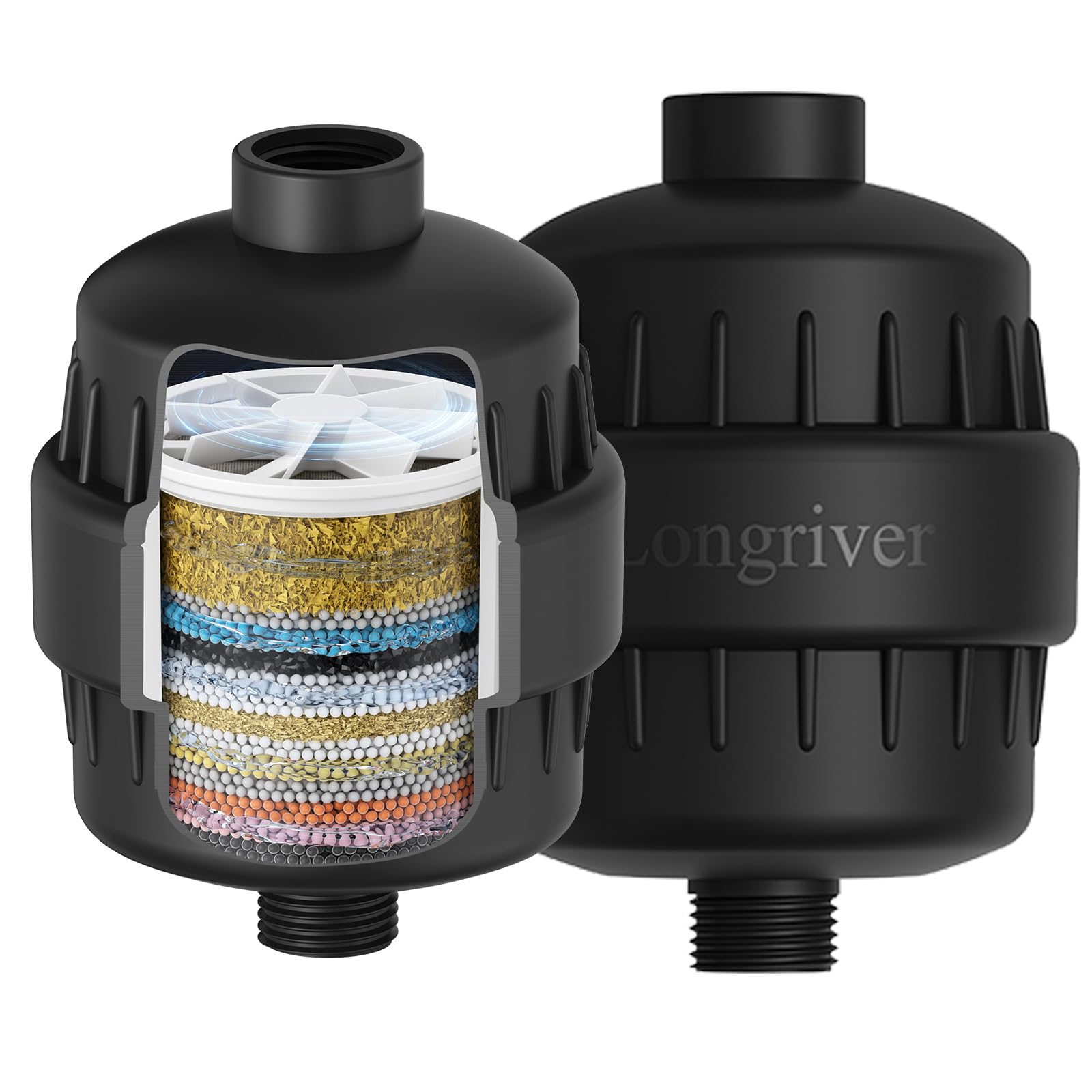 R7 Shower Filter High Put Shower Water Filter for Hard Water