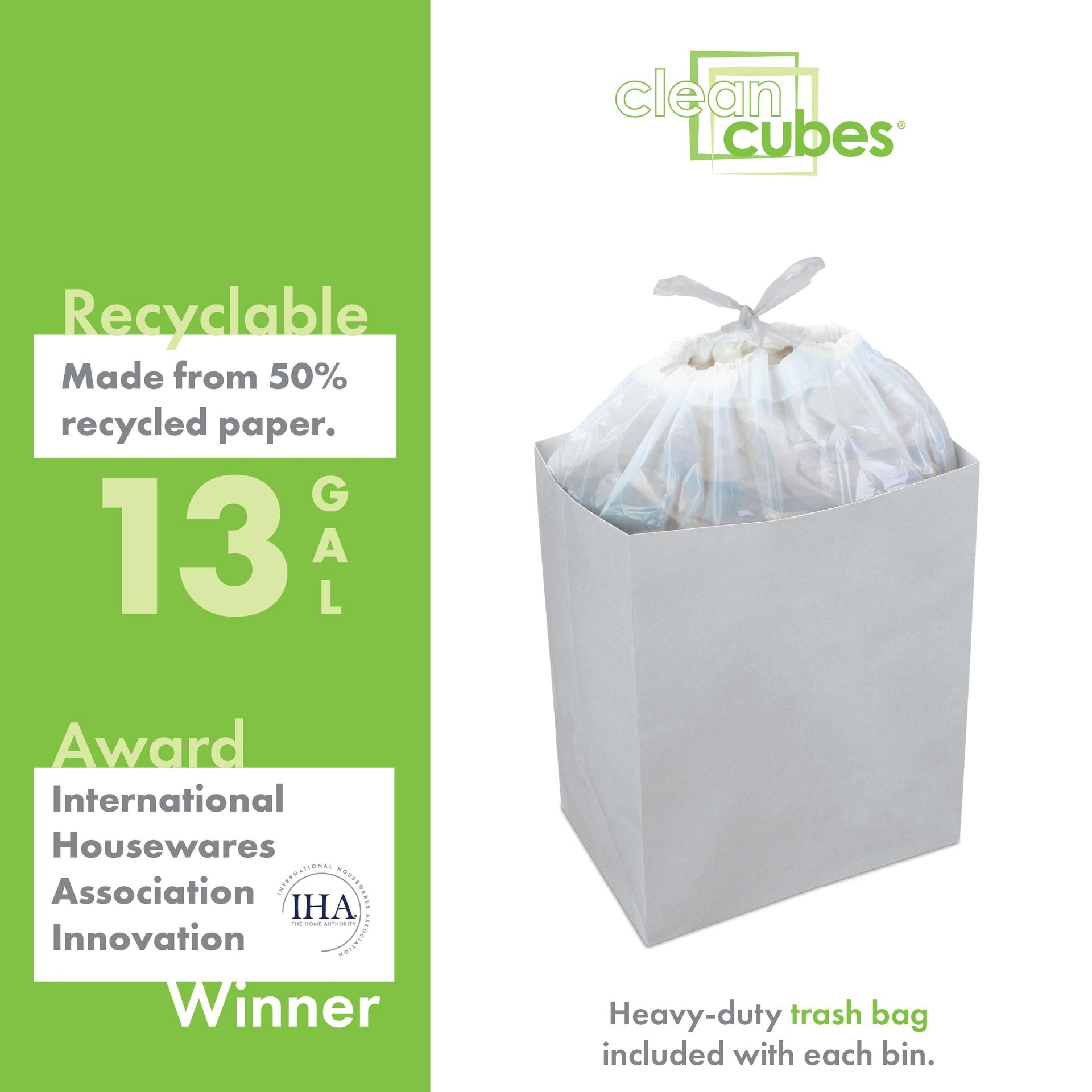 13 Gallon Disposable Pop (3 Count)