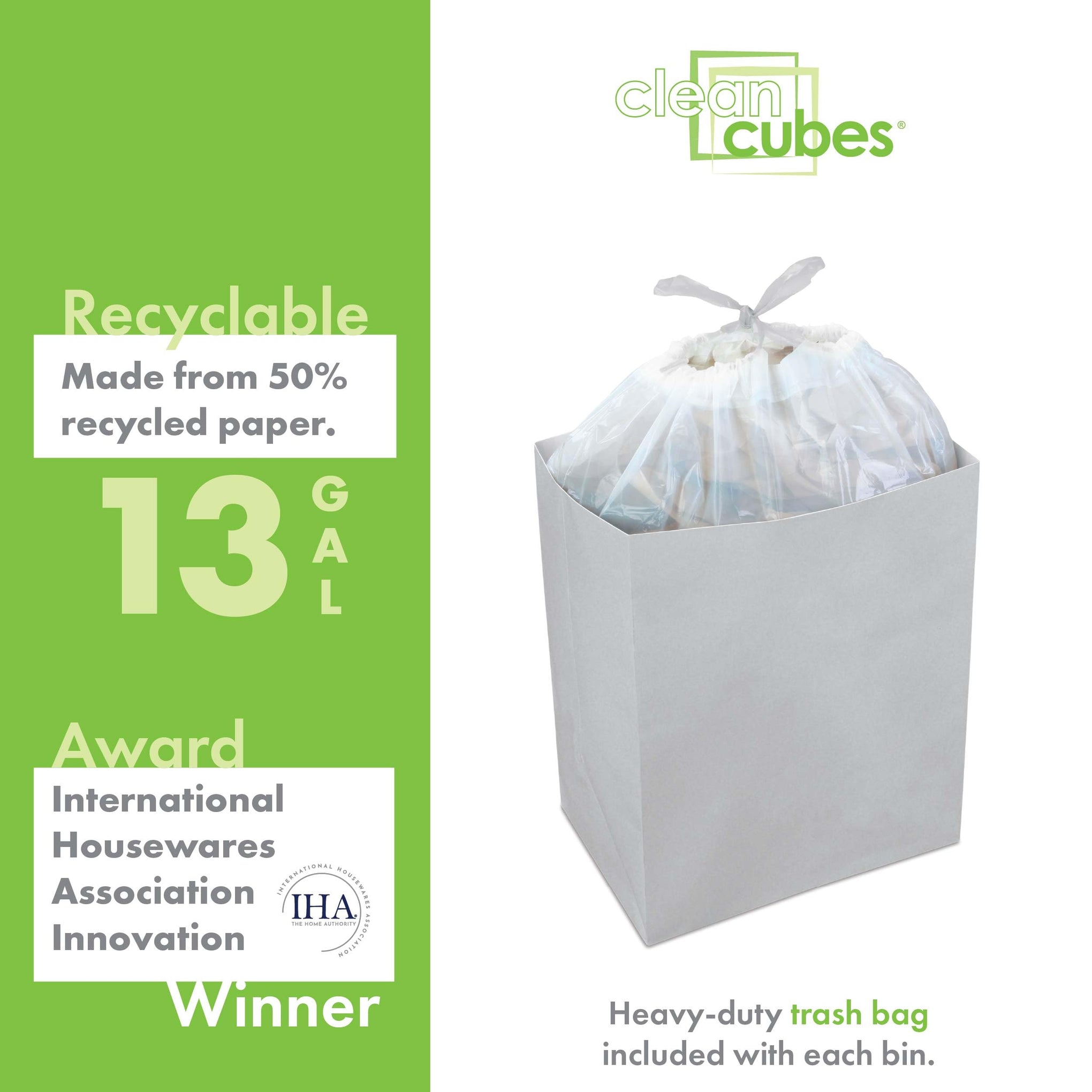 13 Gallon Disposable Pop (3 Count)