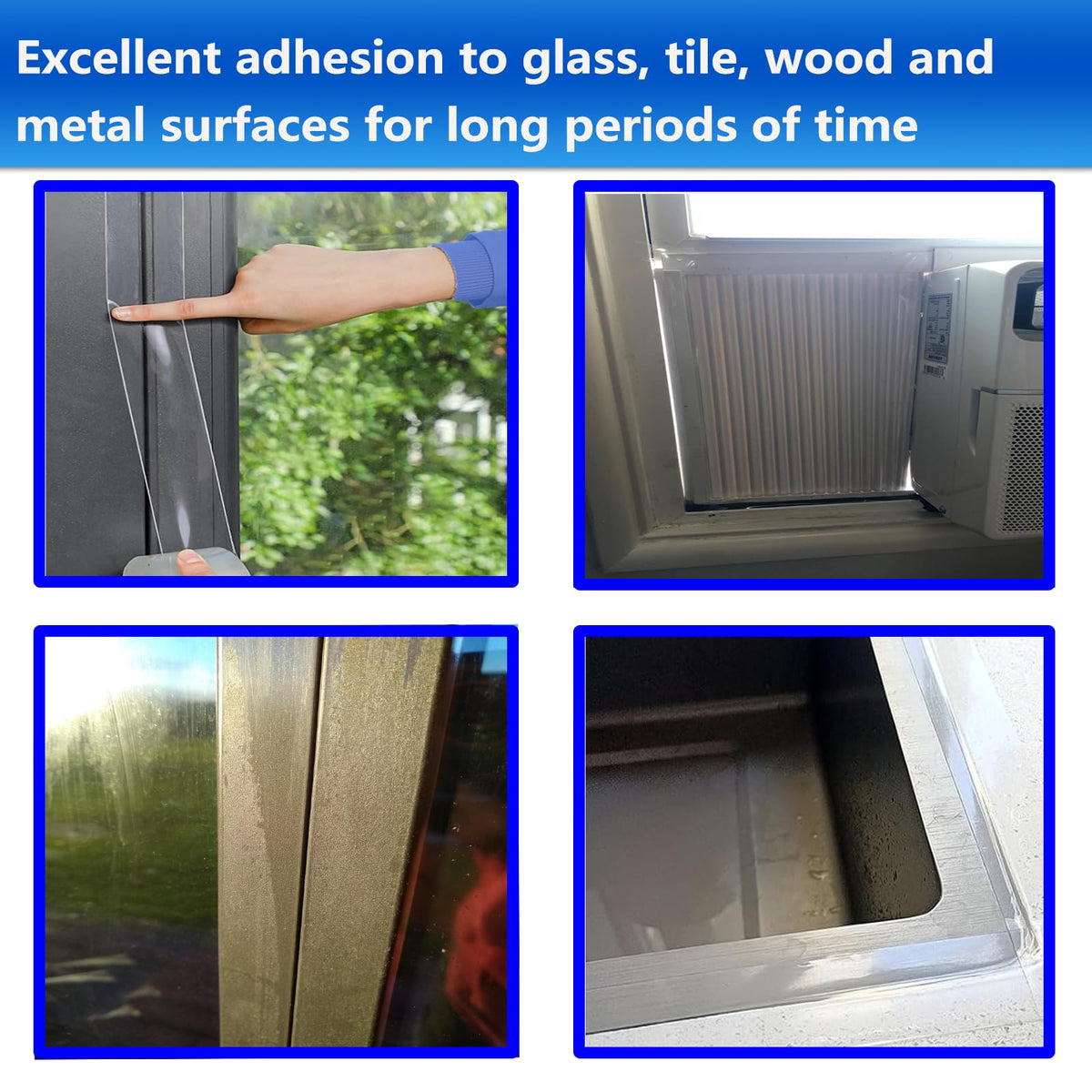 Transparent Window Weather Sealing Tape for Winter