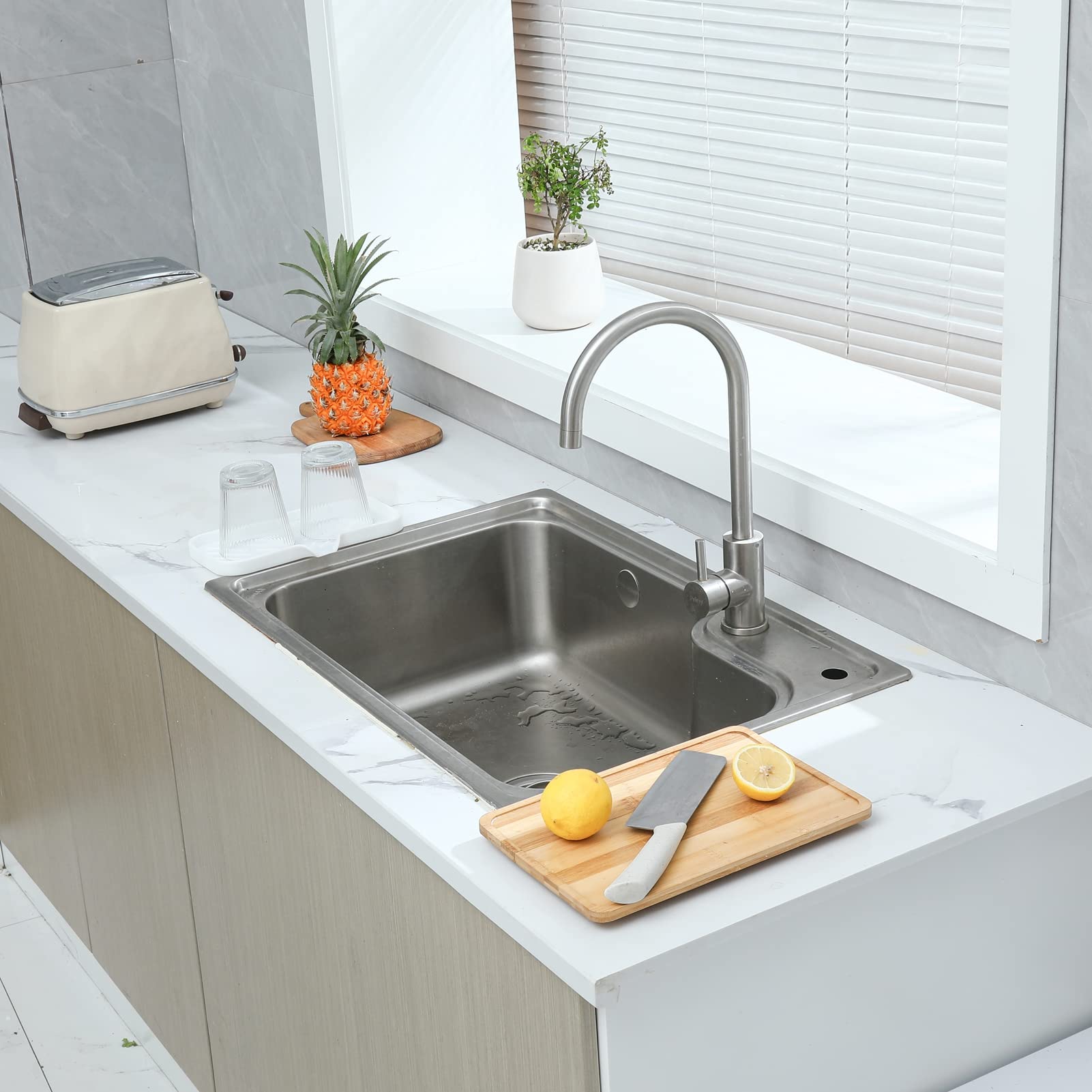Silicone Soap Dish with Drain Spout