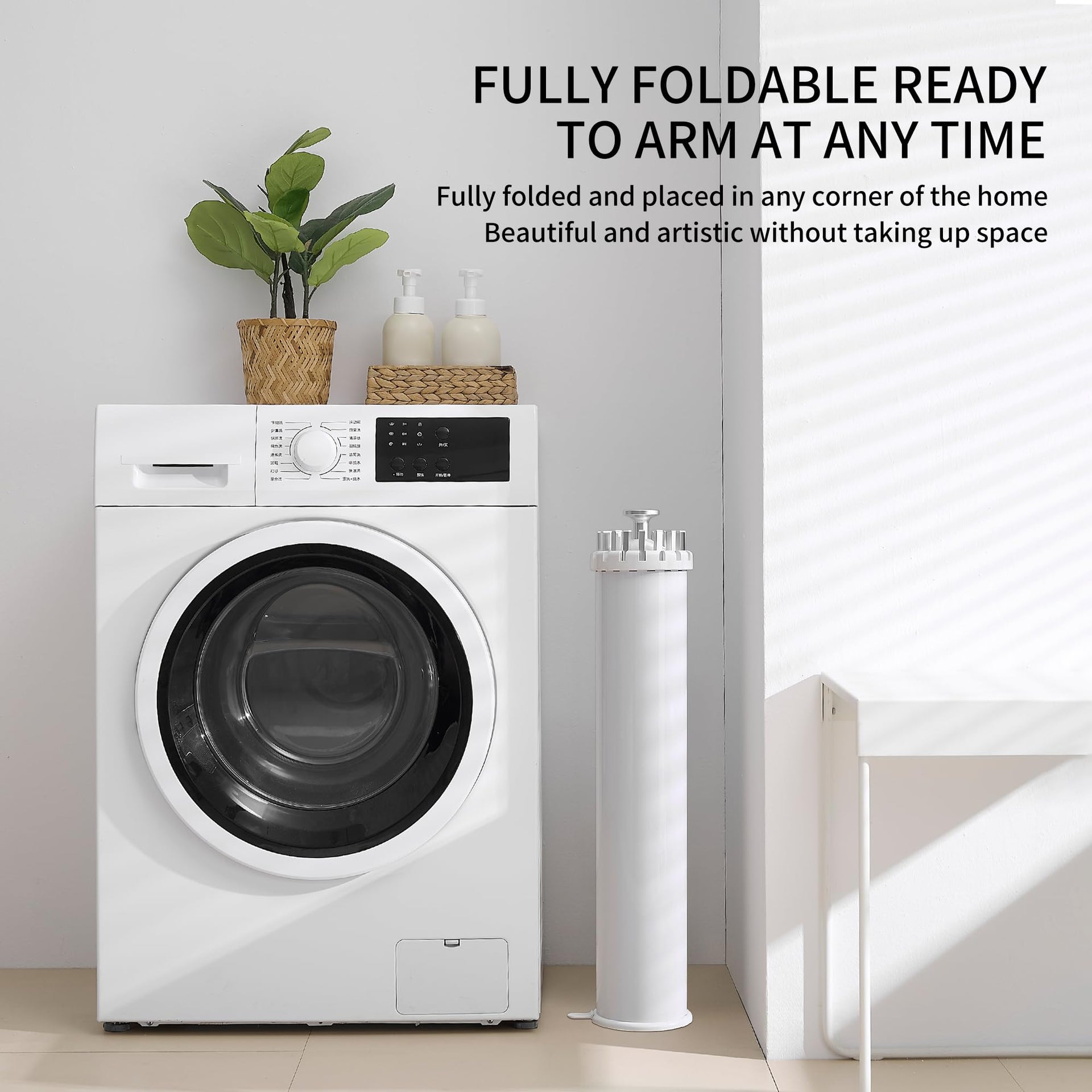 Foldable Clothes Drying Rack Tripod with Aluminum