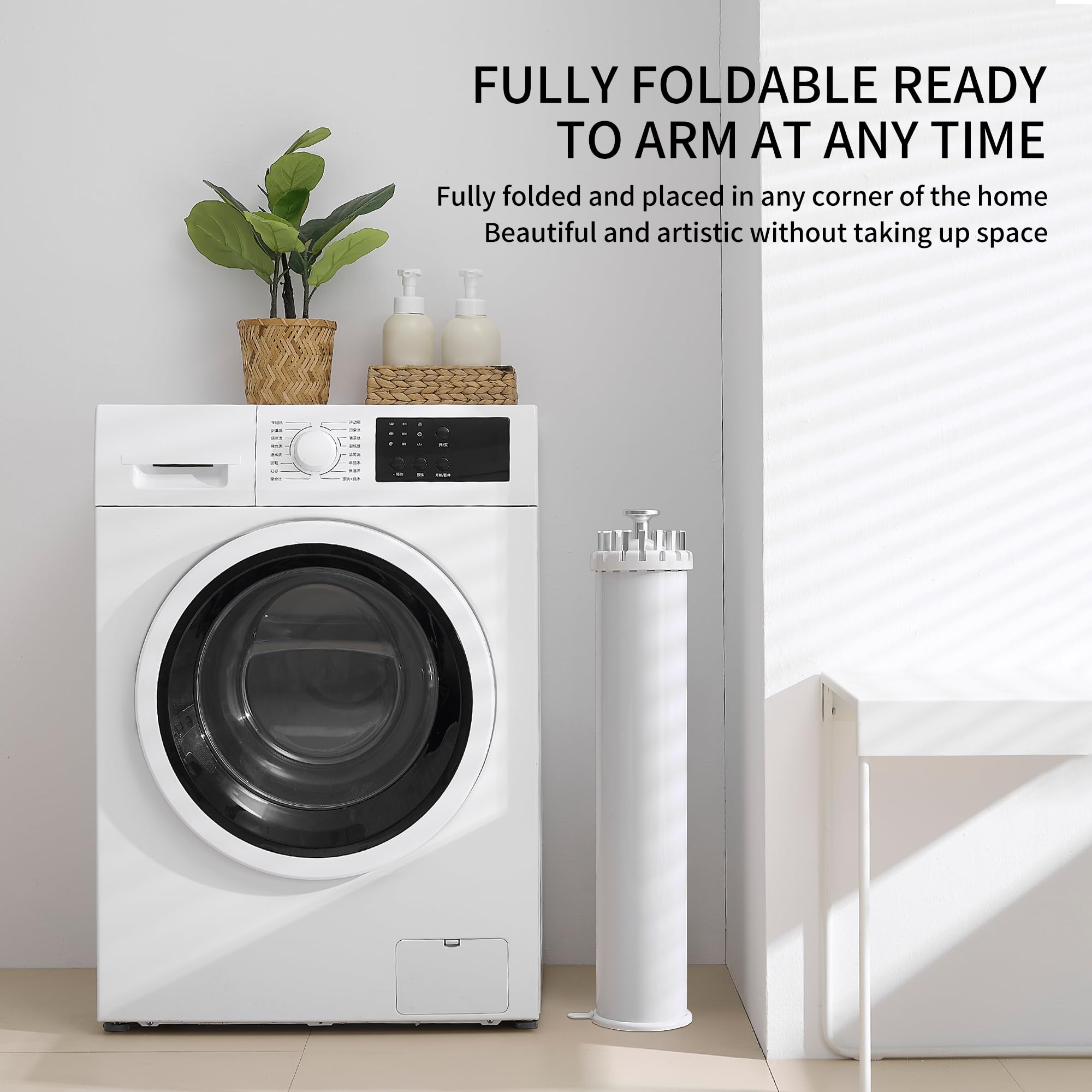Foldable Clothes Drying Rack Tripod with Aluminum