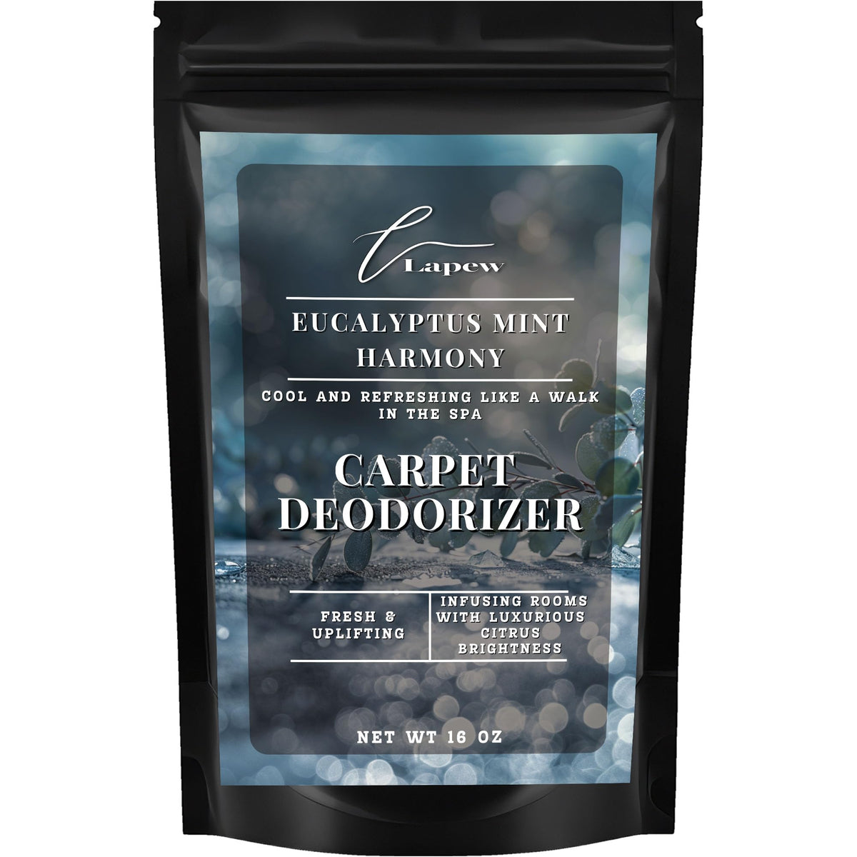 Eucalyptus Snowfall Carpet Deodorizer Powder (16 Ounce)