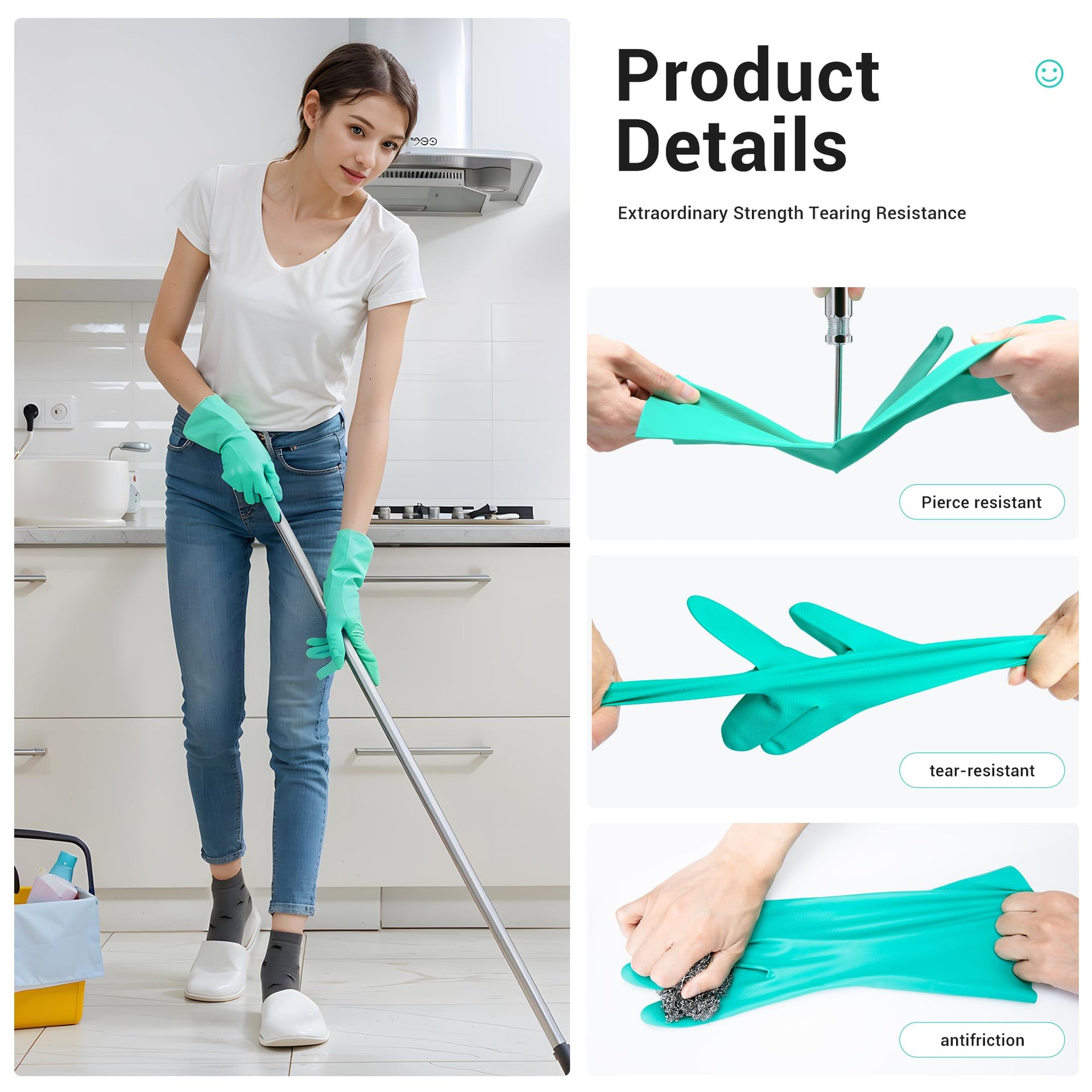 Chemical Resistant Nitrile Gloves