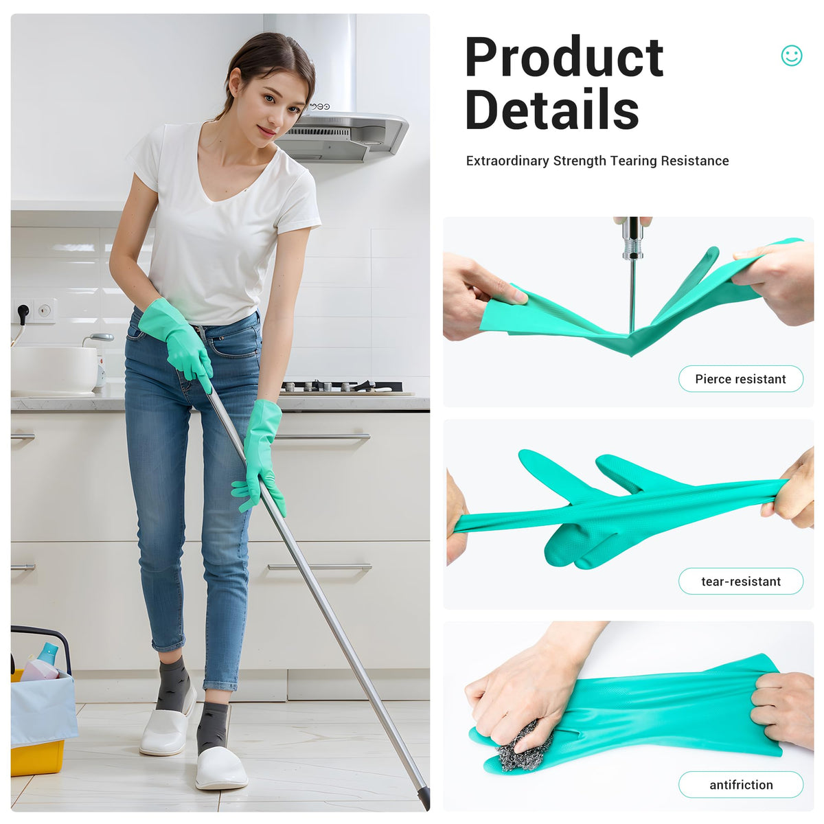 Chemical Resistant Nitrile Gloves