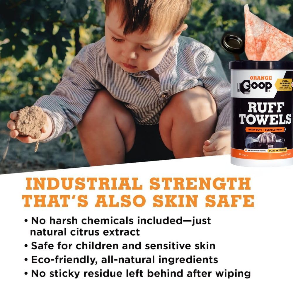 Heavy Duty Ruff Towels with Scrubbing Power (432 Count)