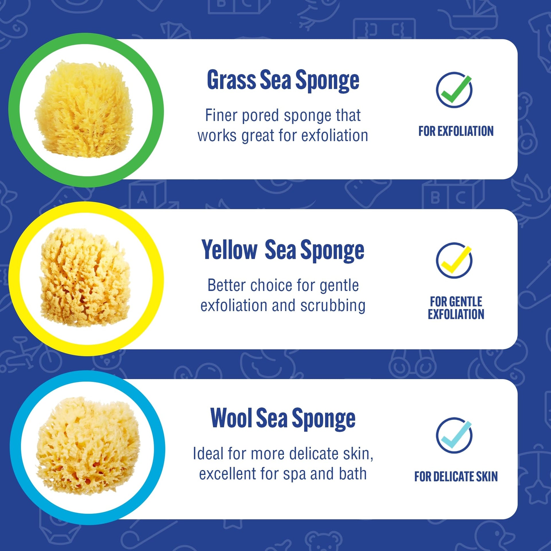 Absorbent Natural Bath Sponge