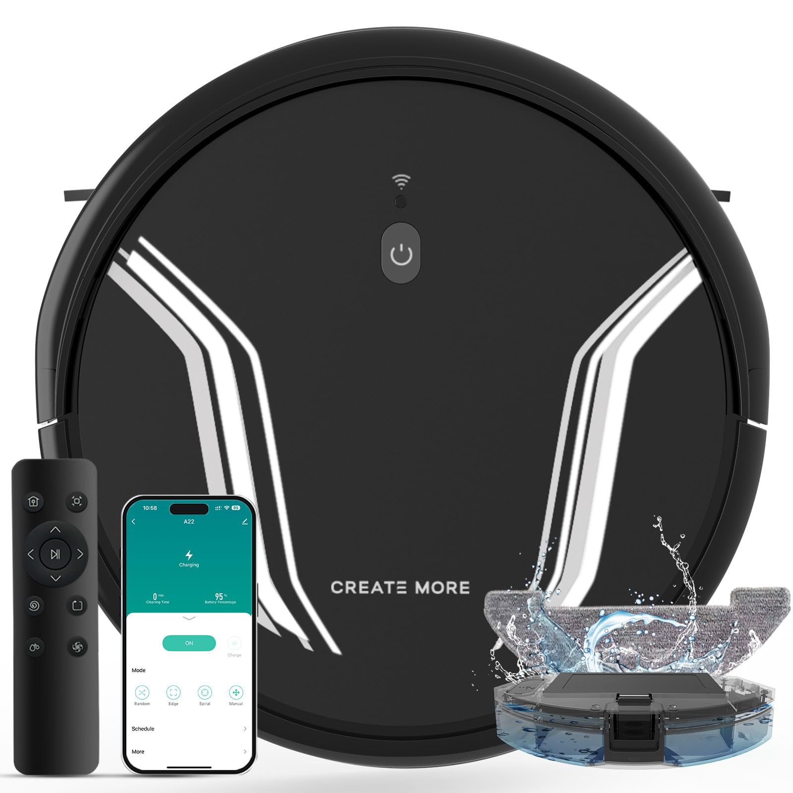 Robot Vacuum and Mop Combo