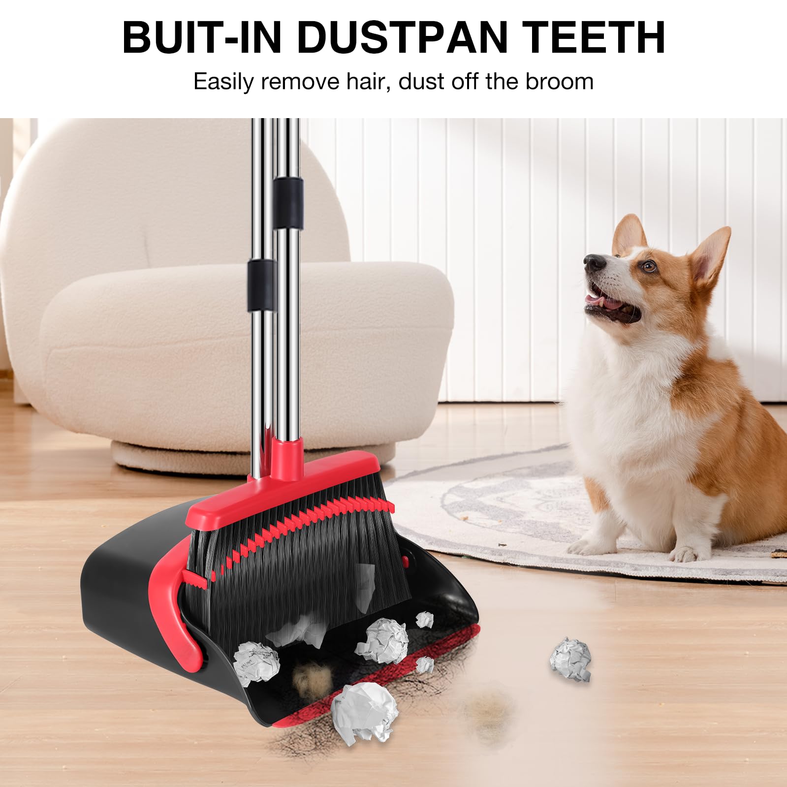 Broom and Dustpan Set