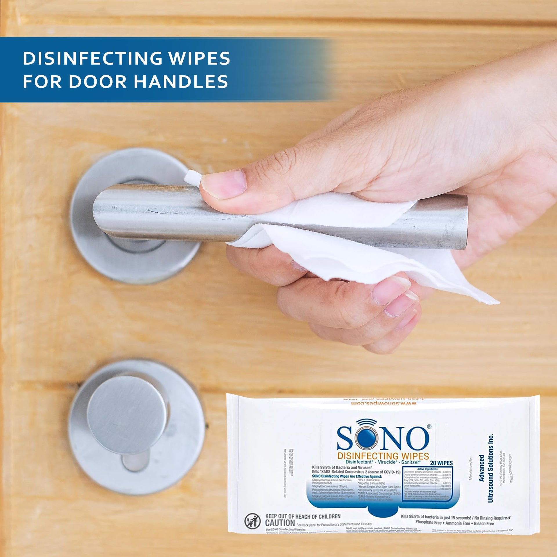 Disinfecting Wipes (60 Count)