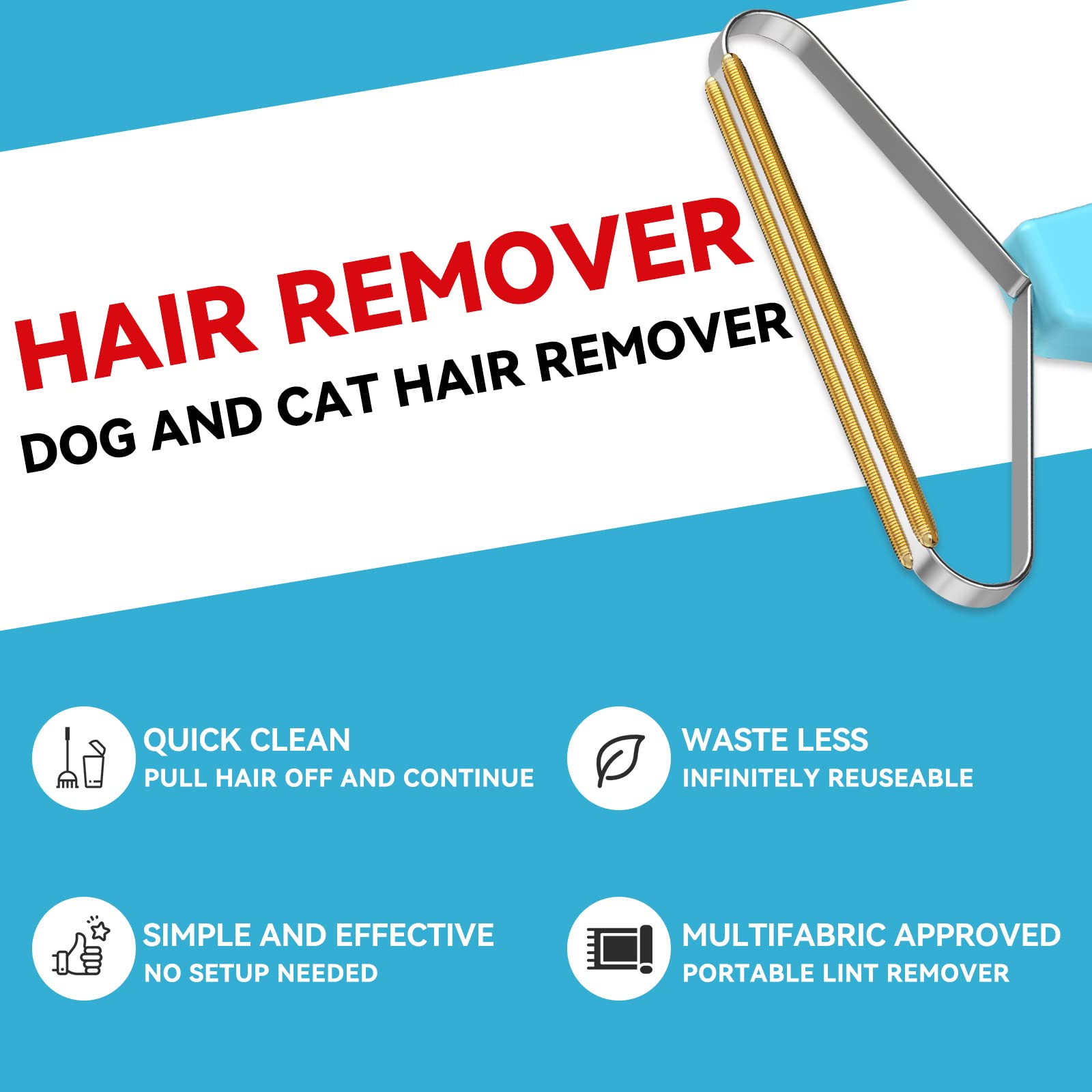 Carpet Rake Lint Remover