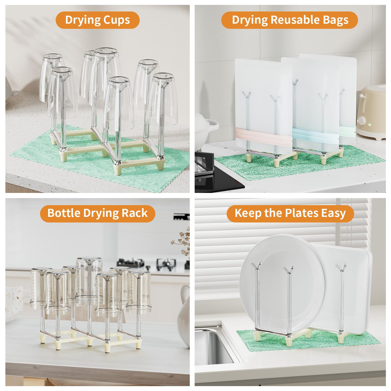 Retractable Cup Drying Rack