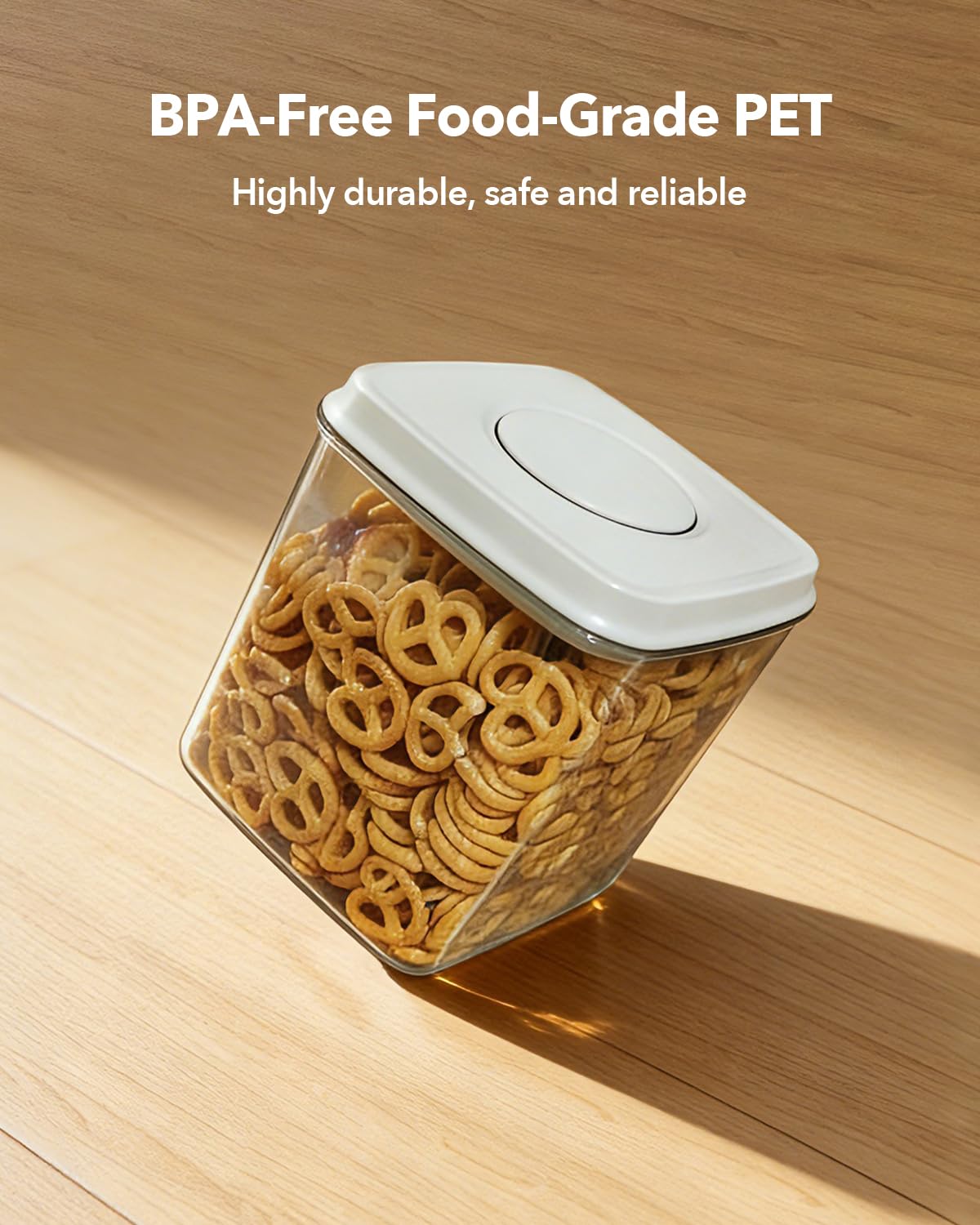 Airtight Food Storage Containers Set with One (4 Count)