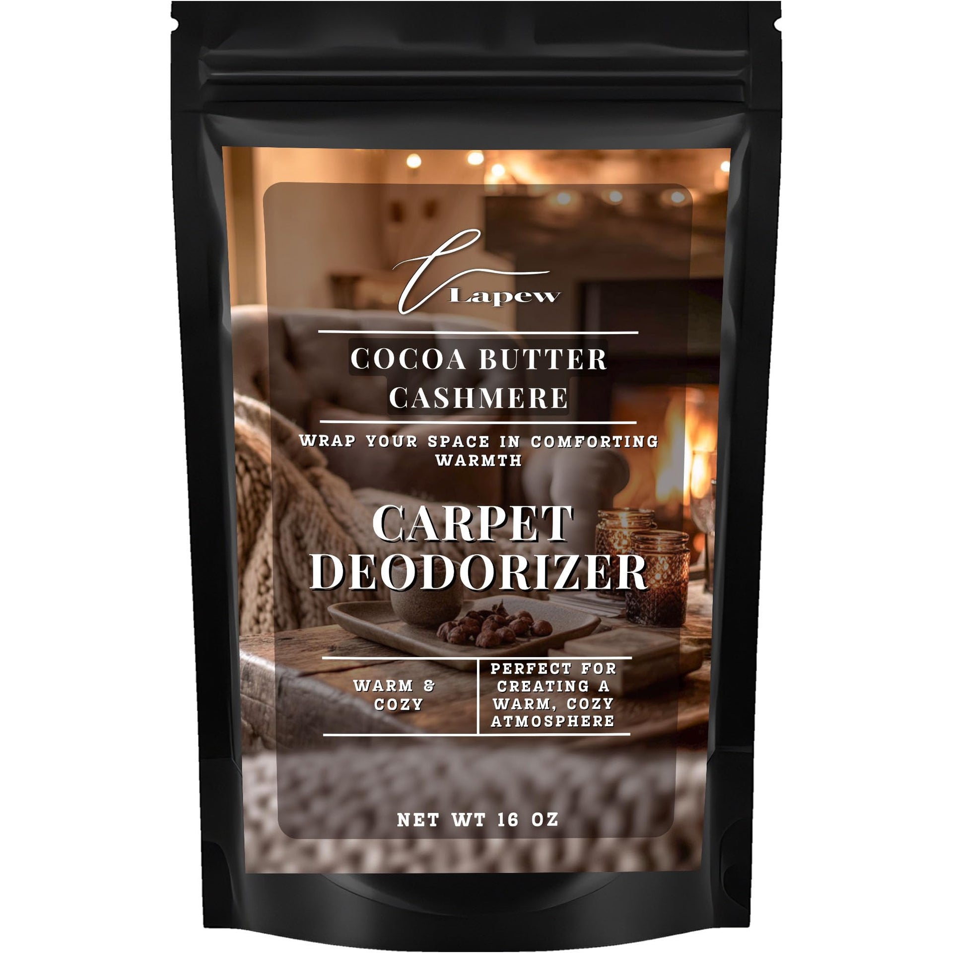 Cocoa Butter Cashmere Carpet Deodorizer Powder (16 Ounce)