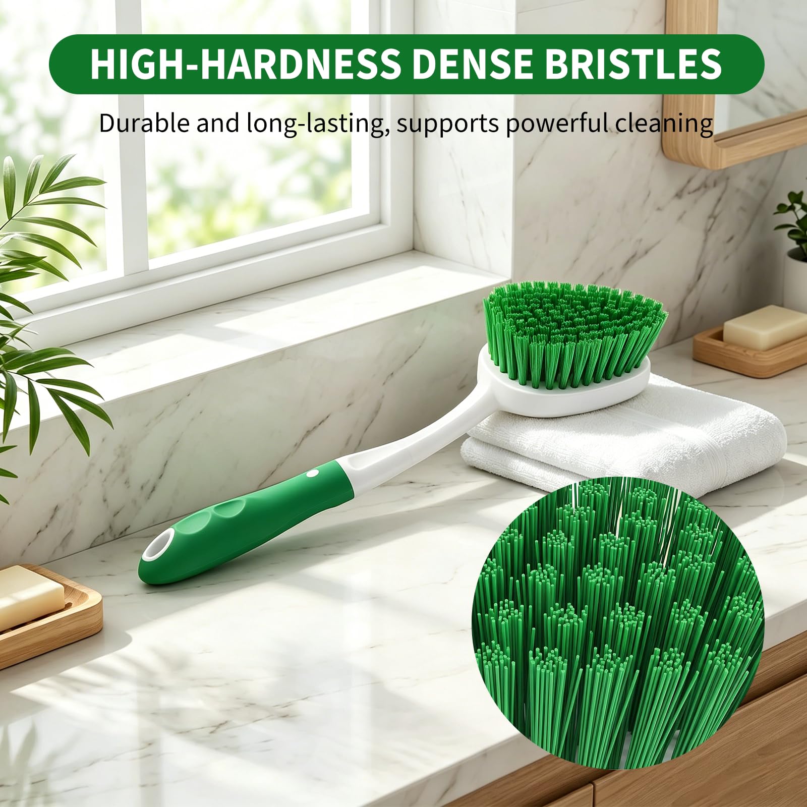 Scrub Brush Set of 4 Pack (4 Count)
