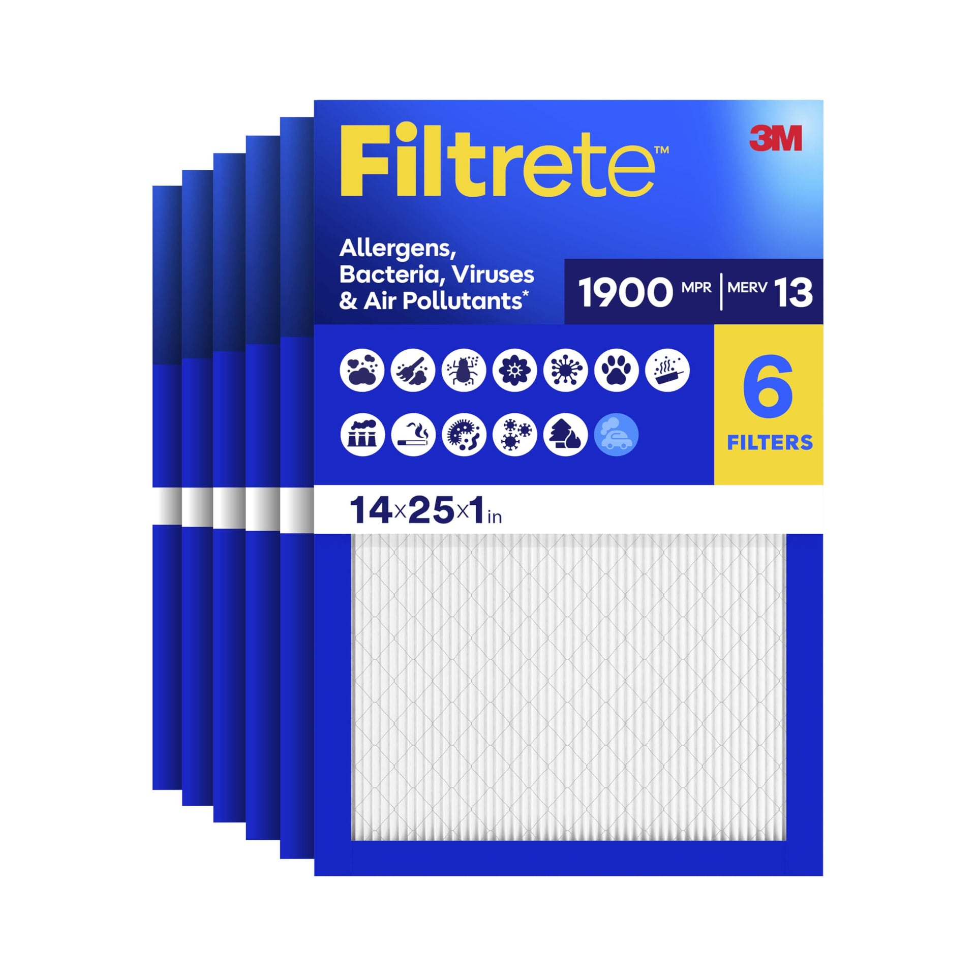 14x25x1 Air Filter (6 Count)