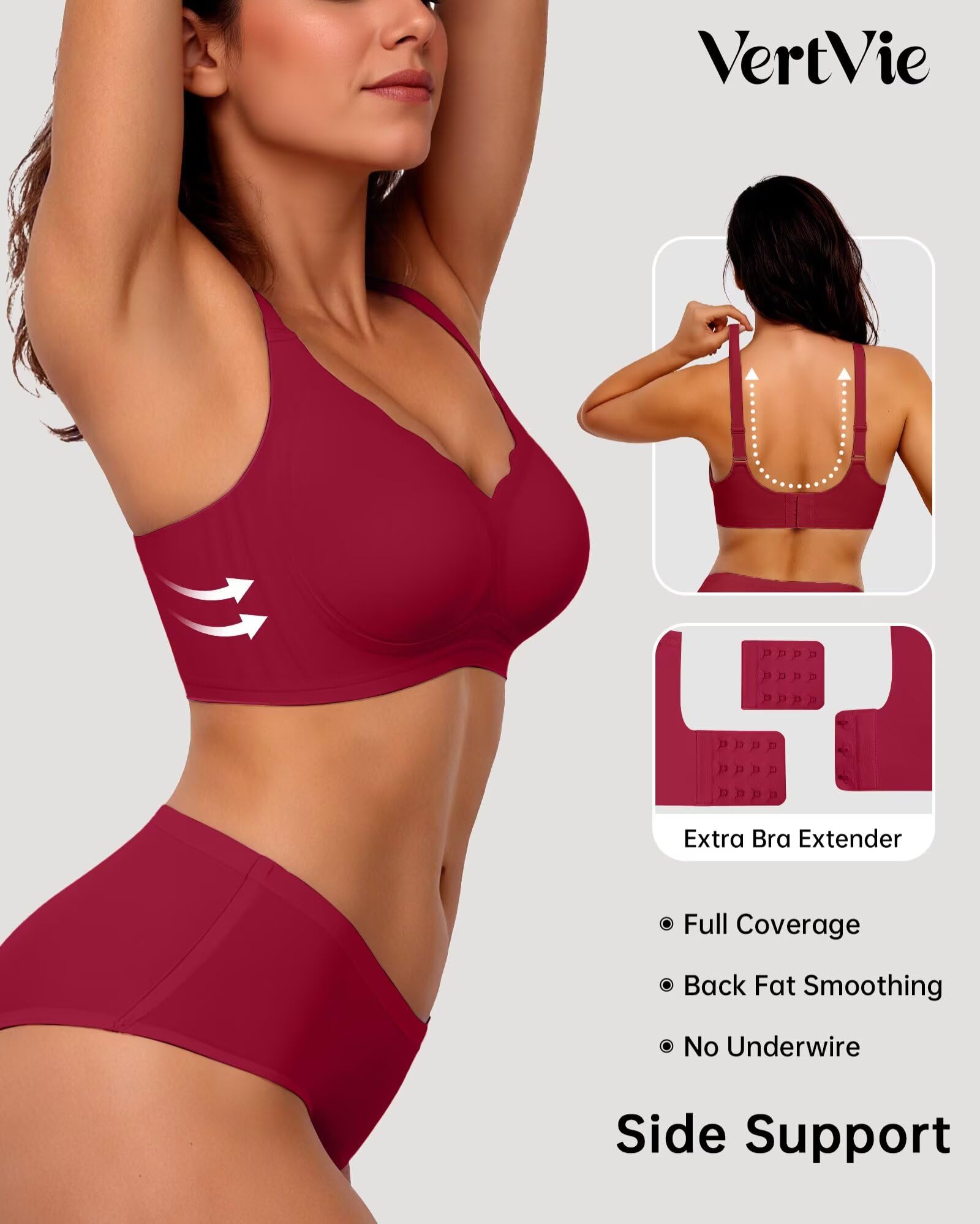 Seamless Jelly Bra No Underwire Supportive Bralette