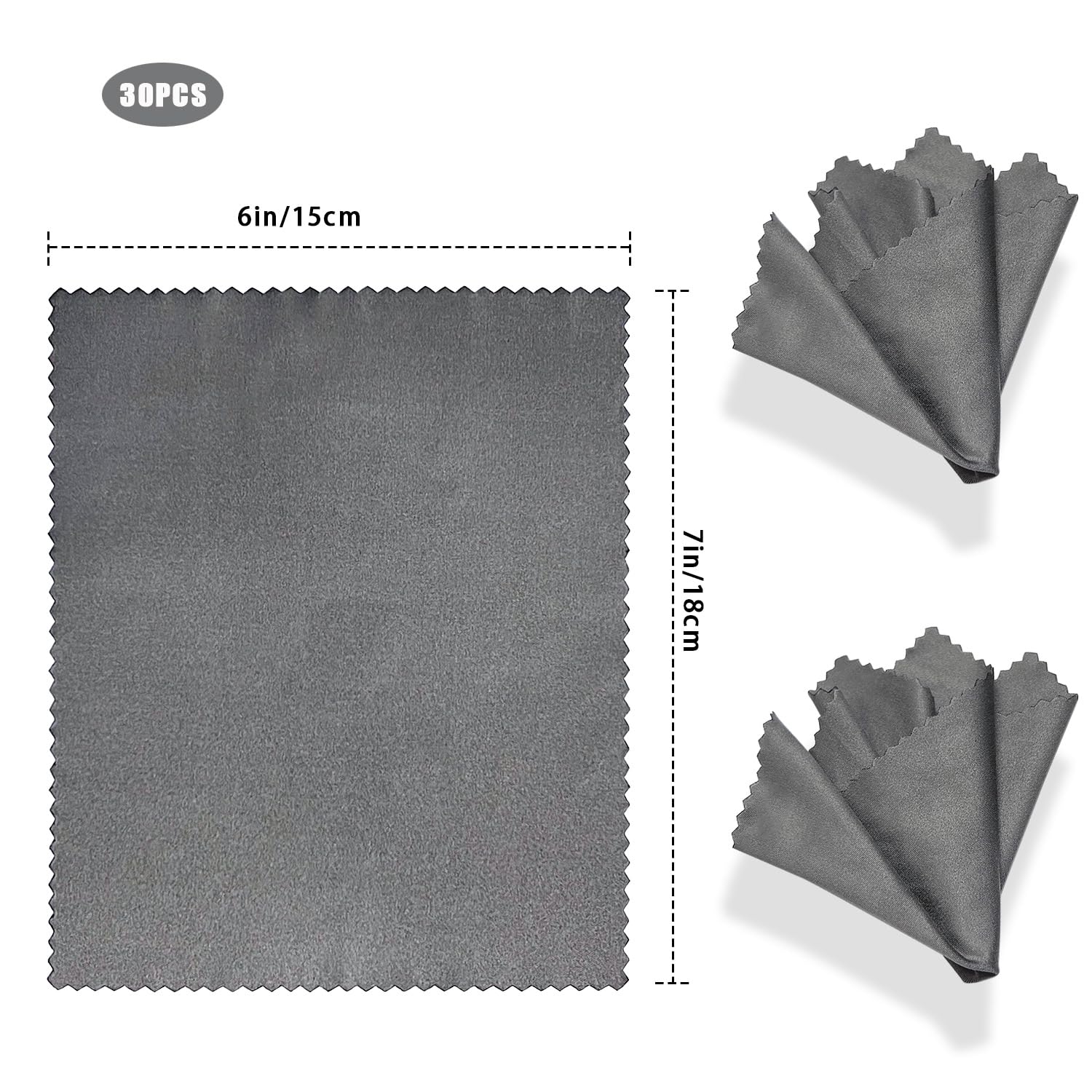 Eyeglass Cleaning Cloths (30 Count)