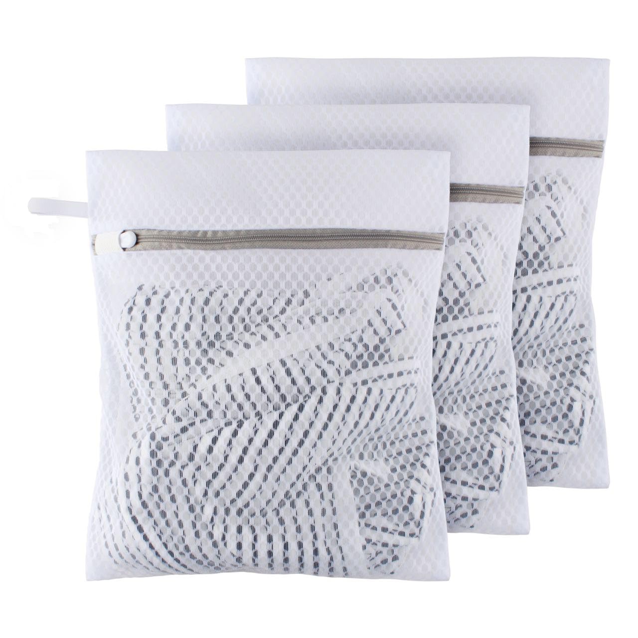 Small Honeycomb Lingerie Bags with Hanging Loop (3 Count)