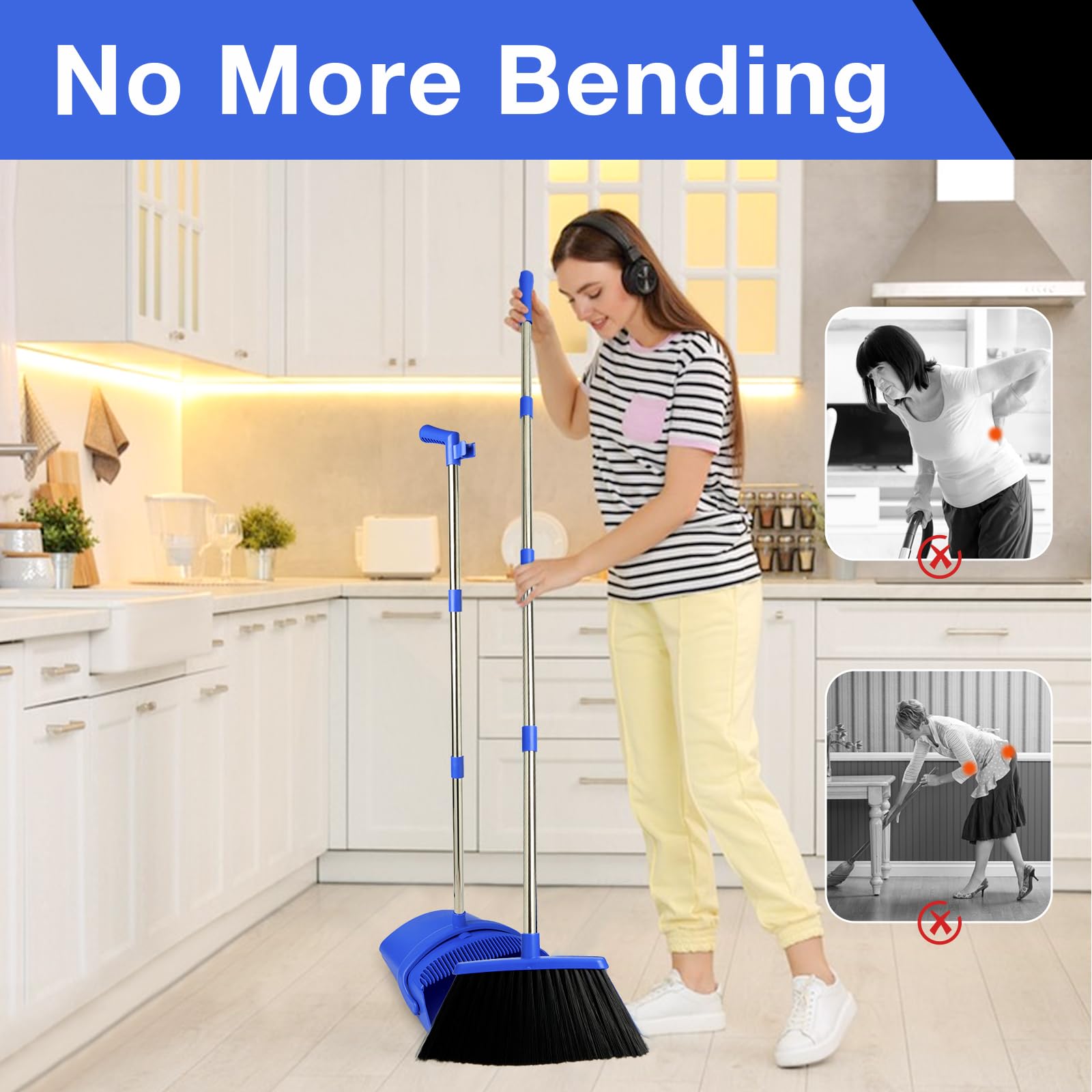 Broom and Dustpan Set