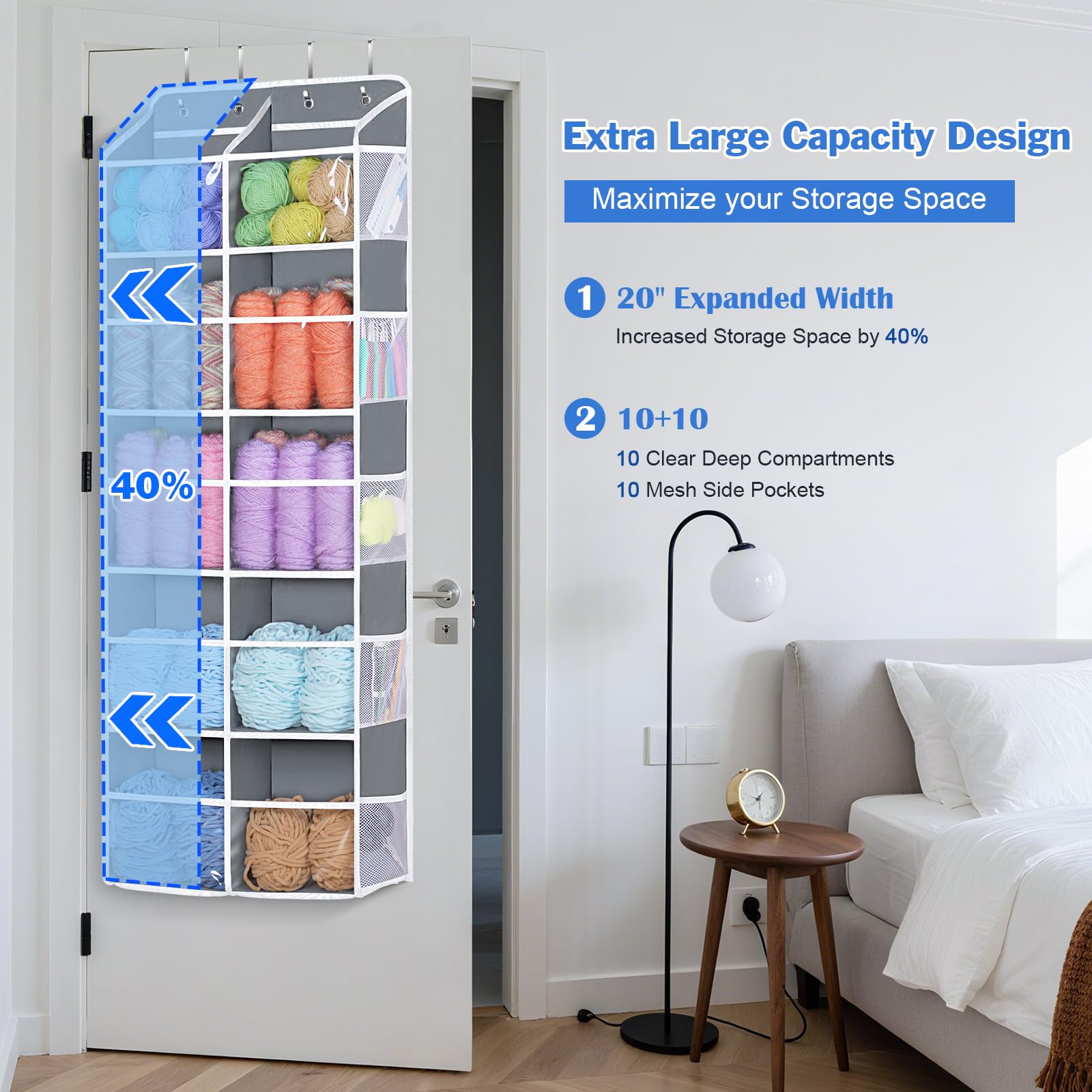 Hanging Yarn Storage Organizer