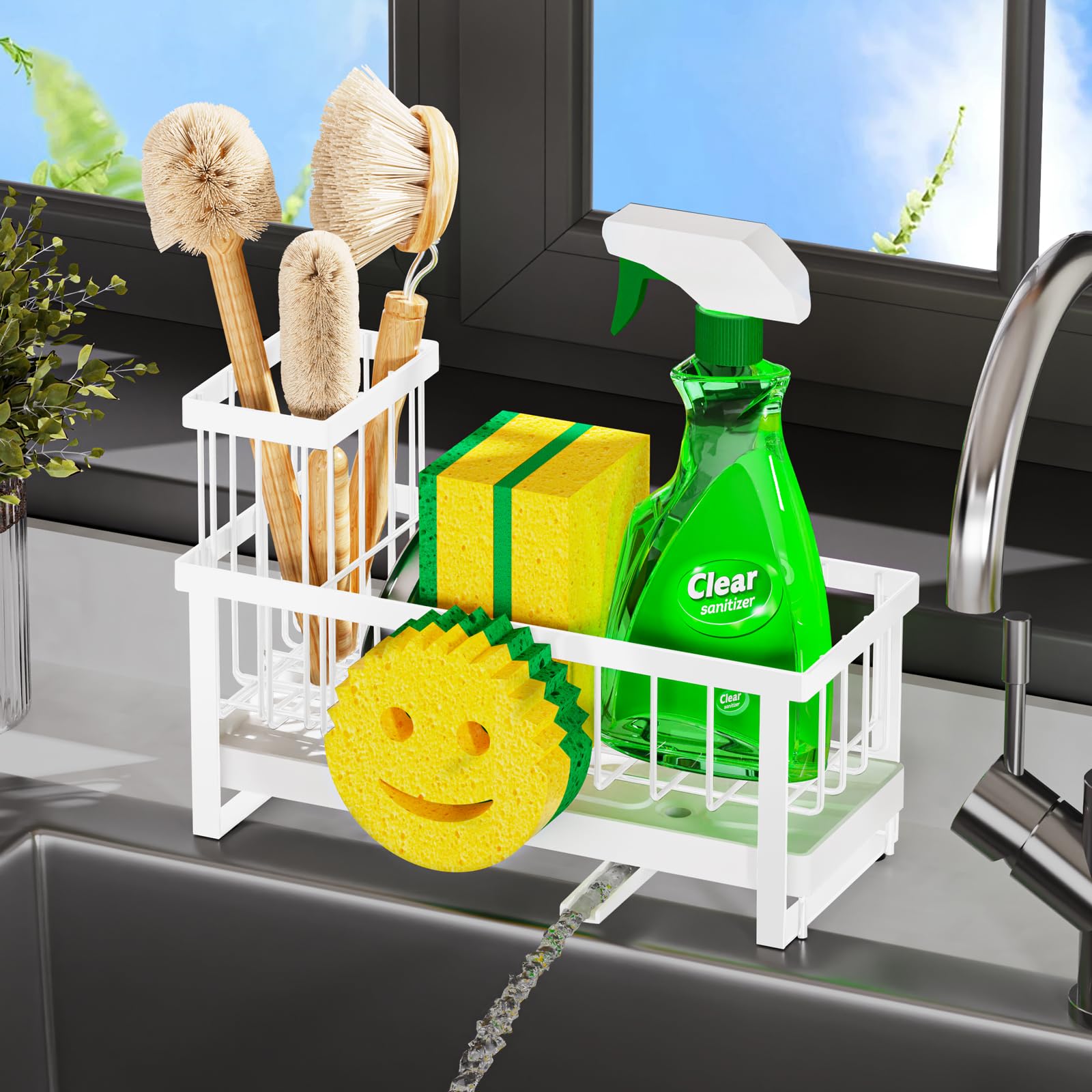 Sponge Holder for Kitchen Sink