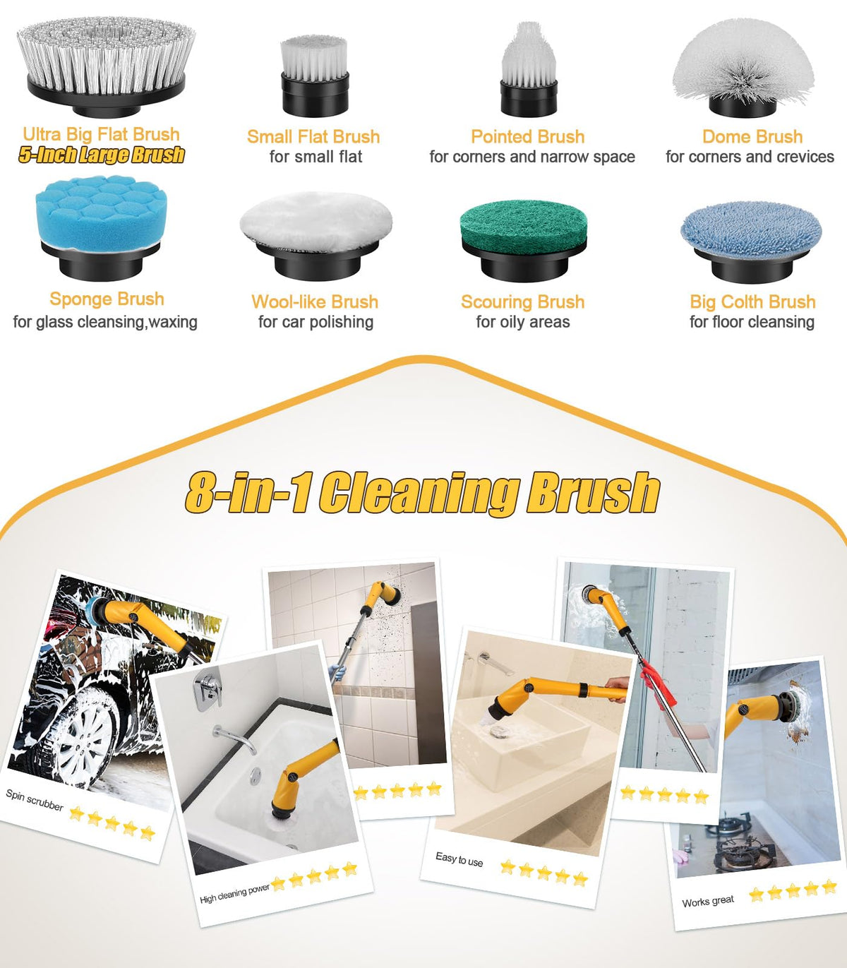 Electric Spin Scrubber Q3