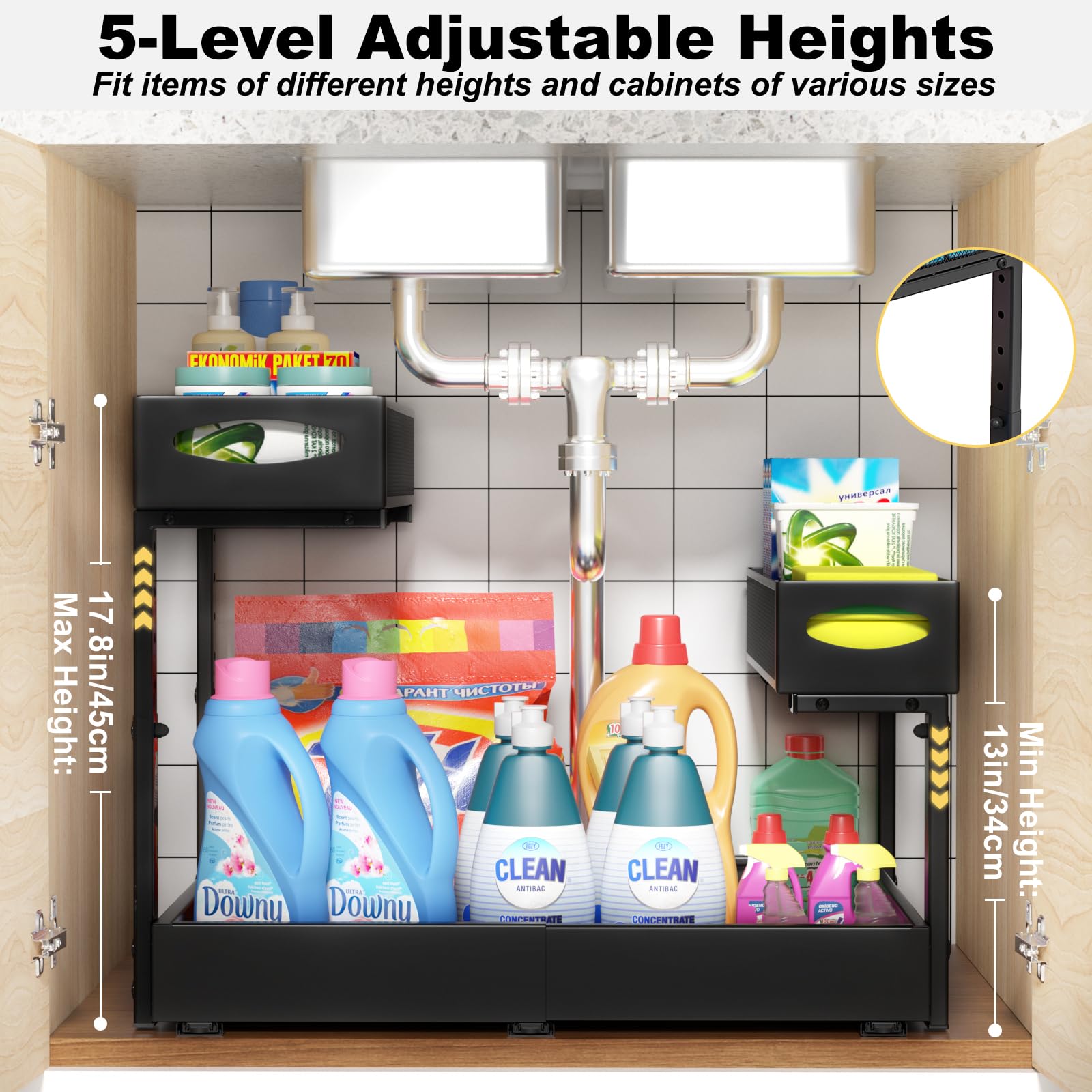 Pull Out Under Sink Organizer