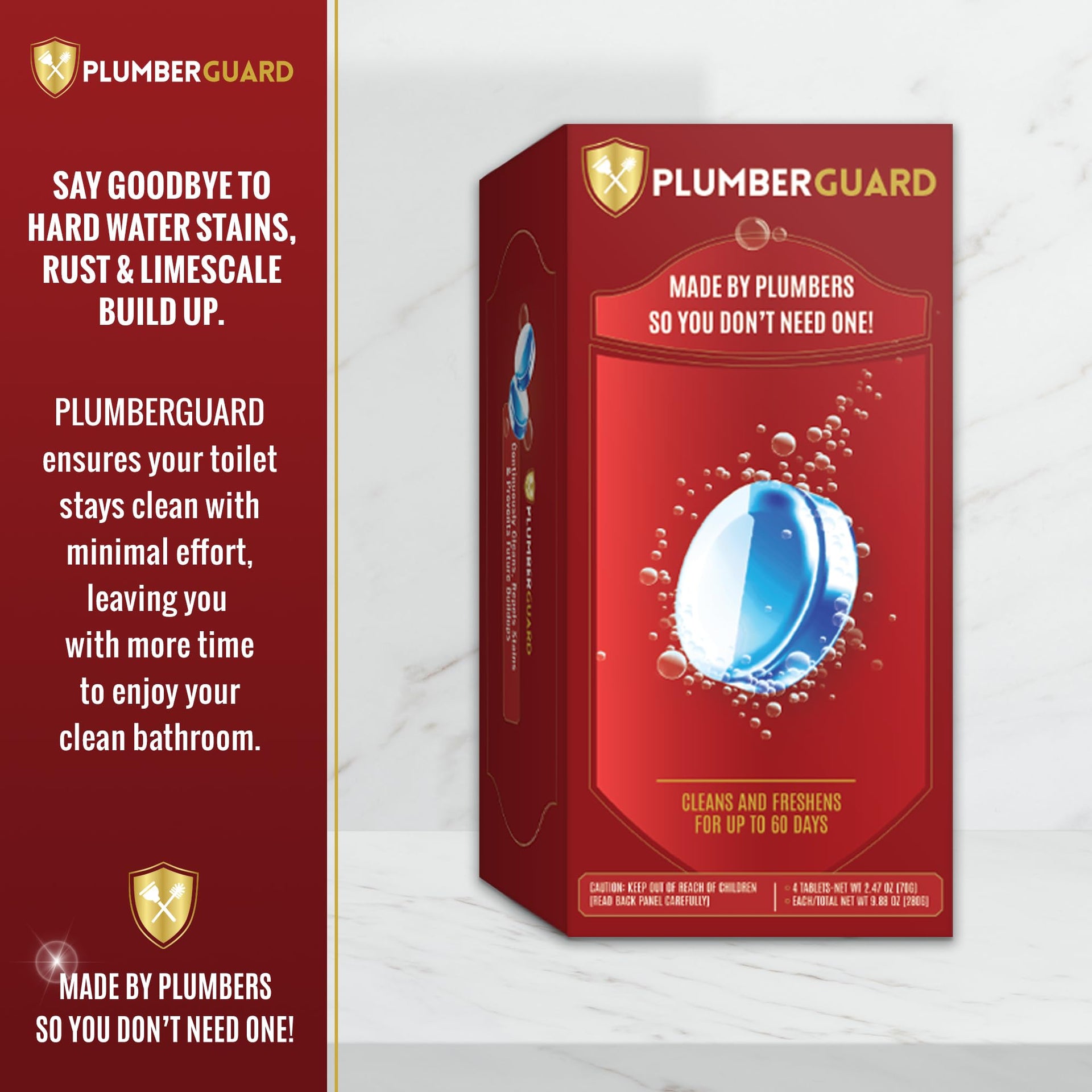 Toilet Tablets 4 Pack (4 Count)